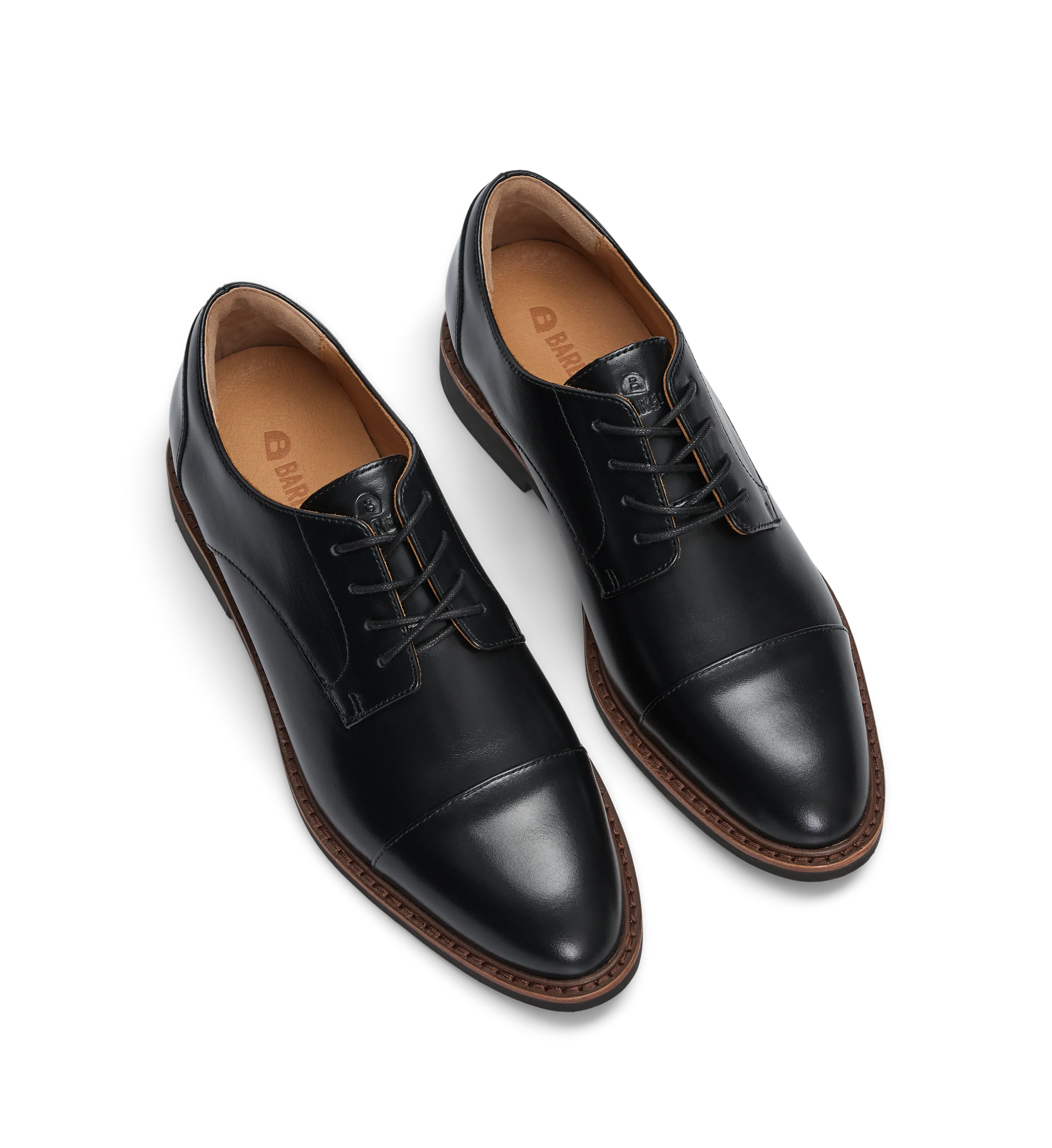 Gentoo Black Leather Monks & Laceups