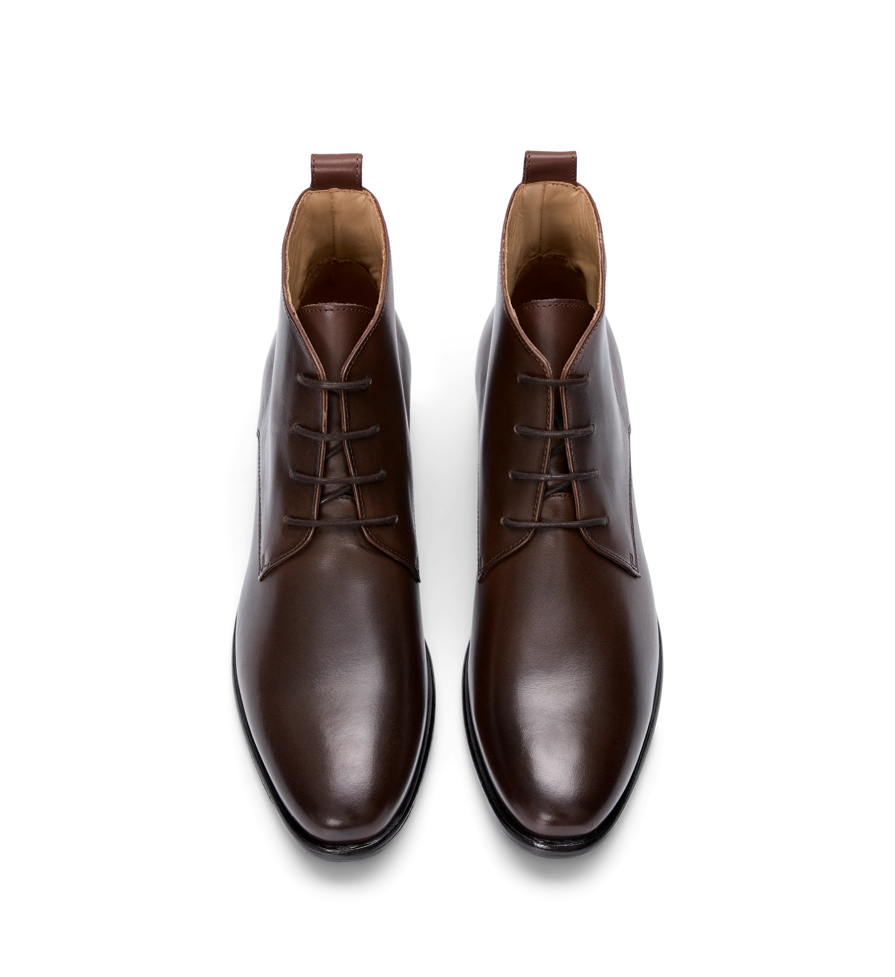 Dubnium Chocolate Leather Boots