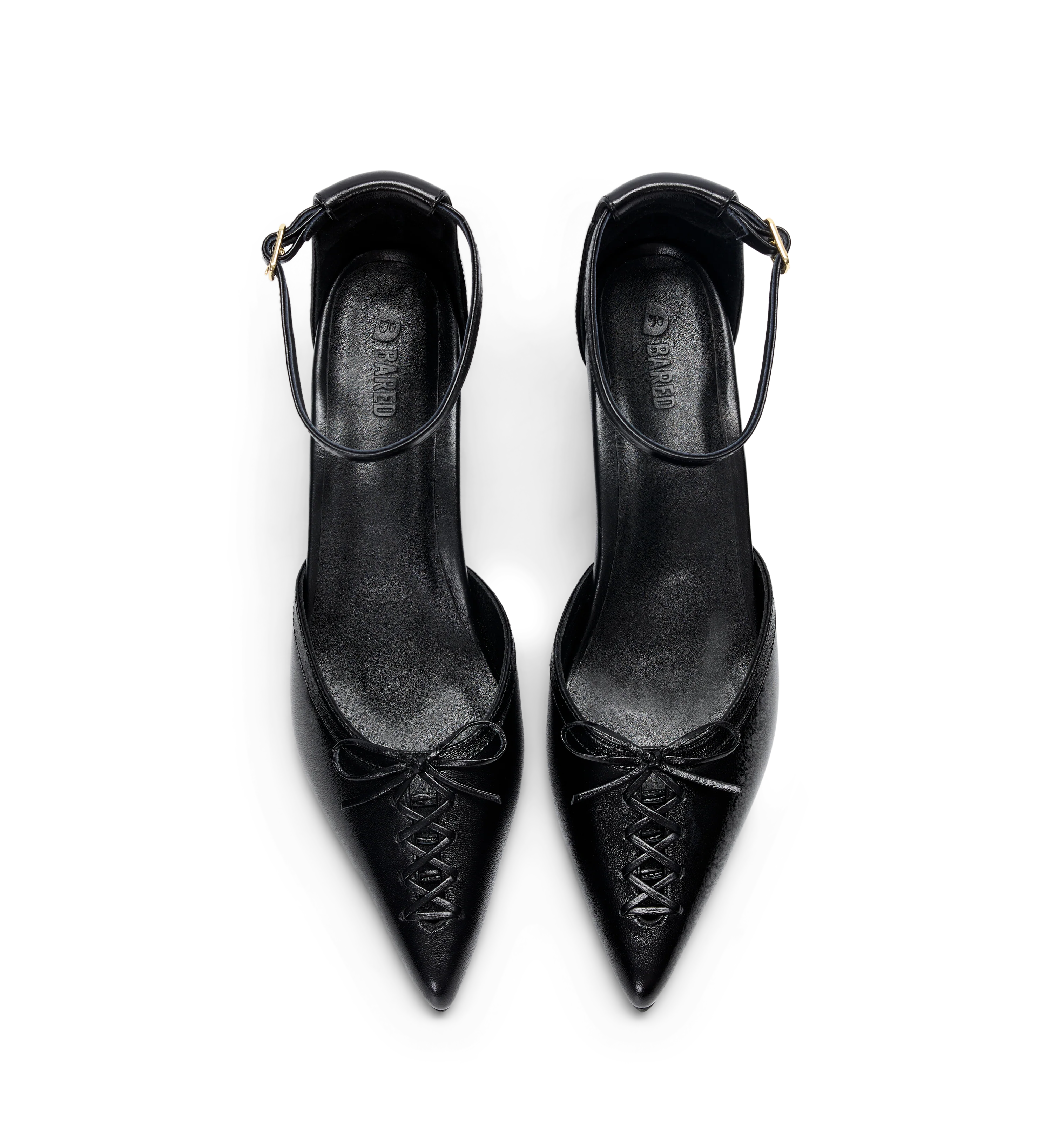 Suiriri Black leather Low Heels