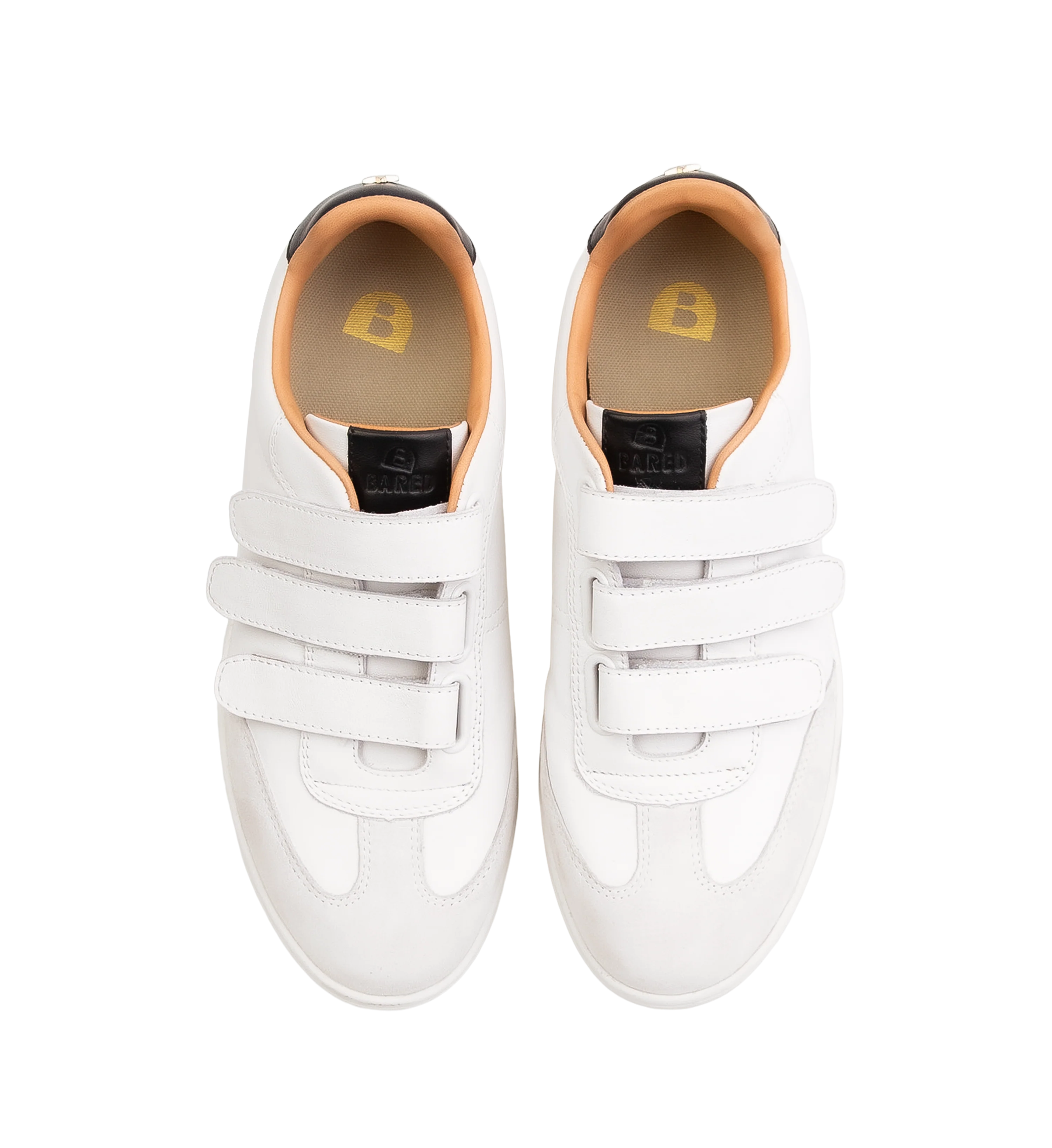 Grandala White Leather Sneakers
