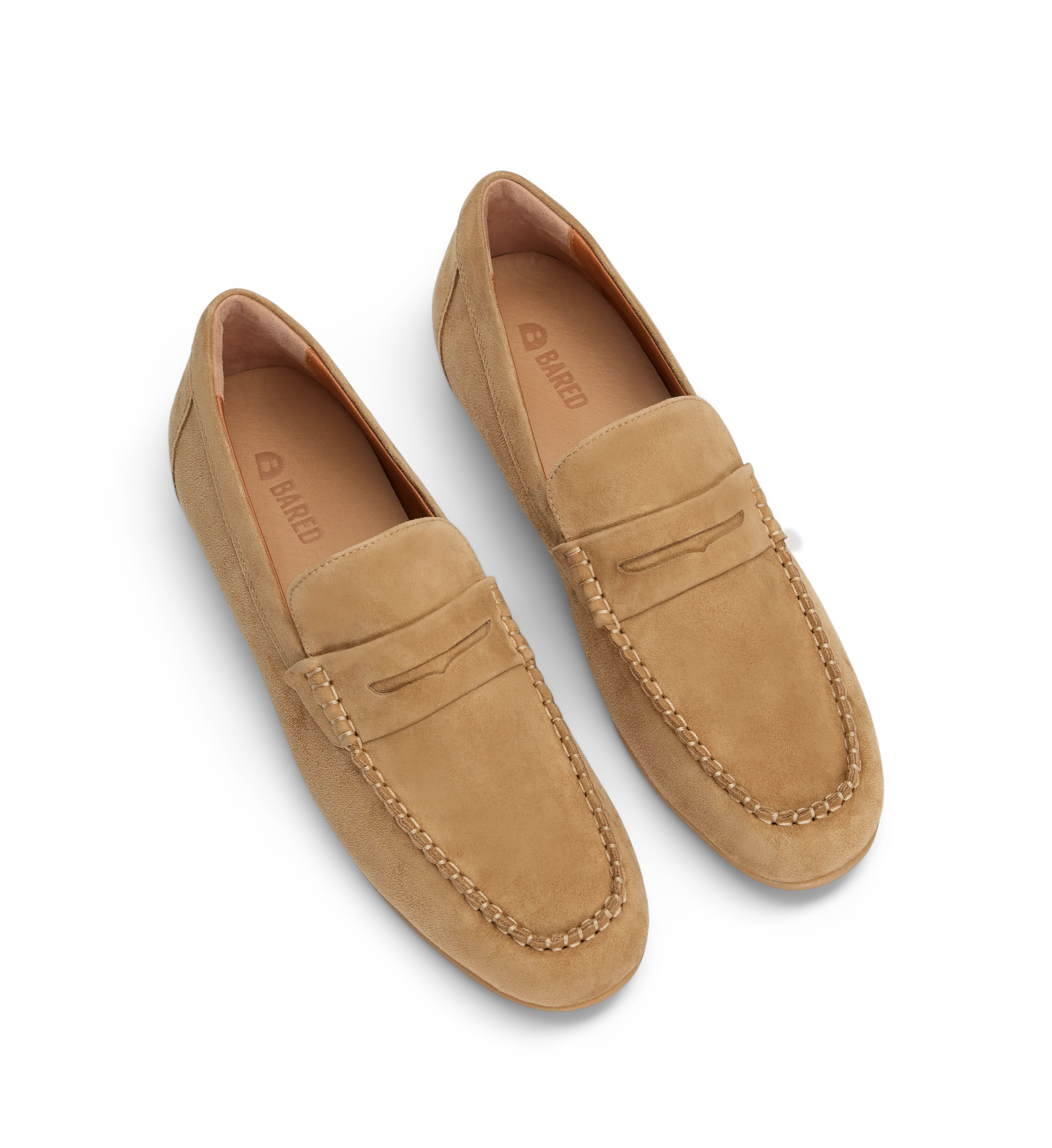 Hobby Sand Suede Loafers