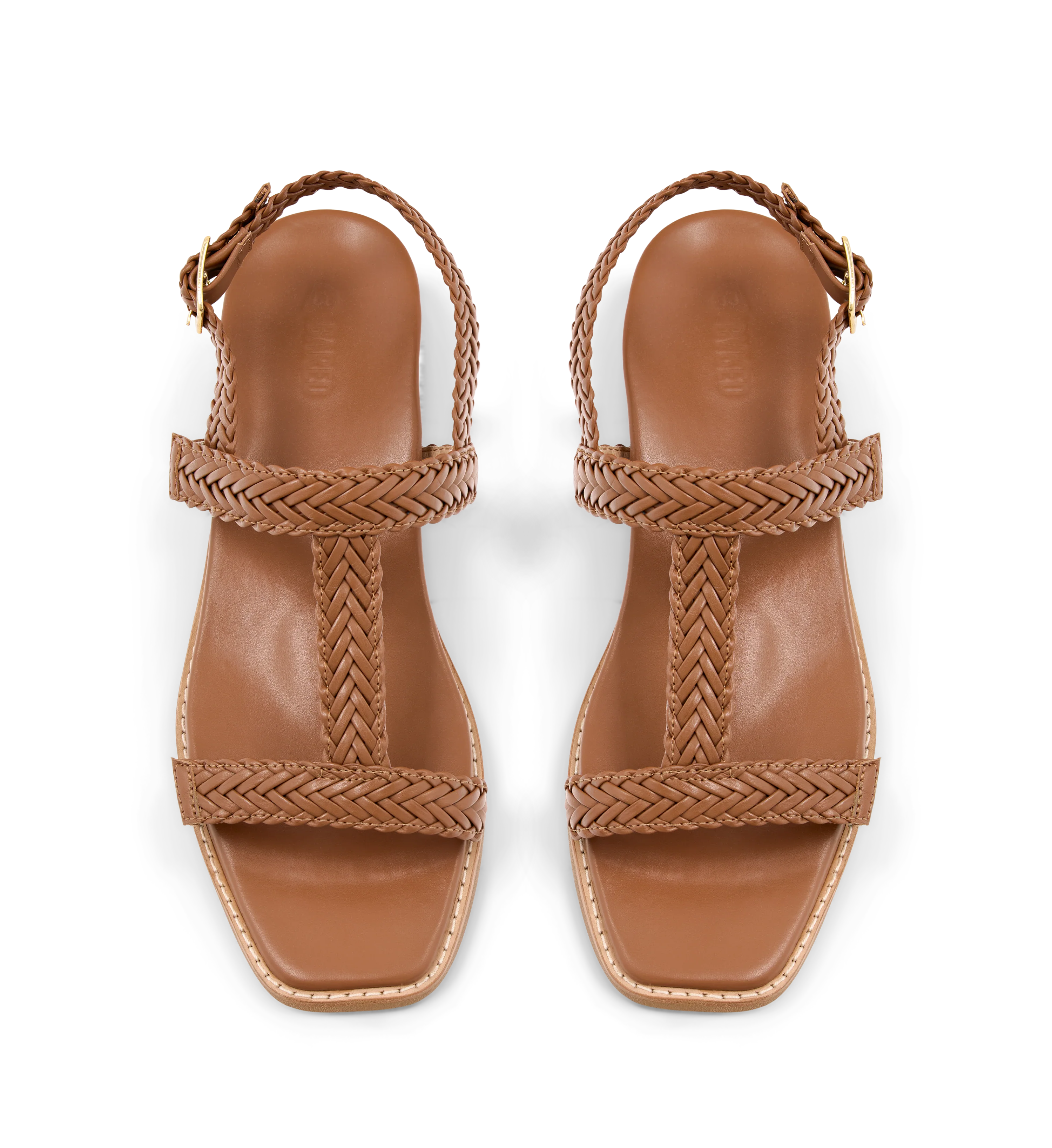 Anhinga Tan Leather Sandals