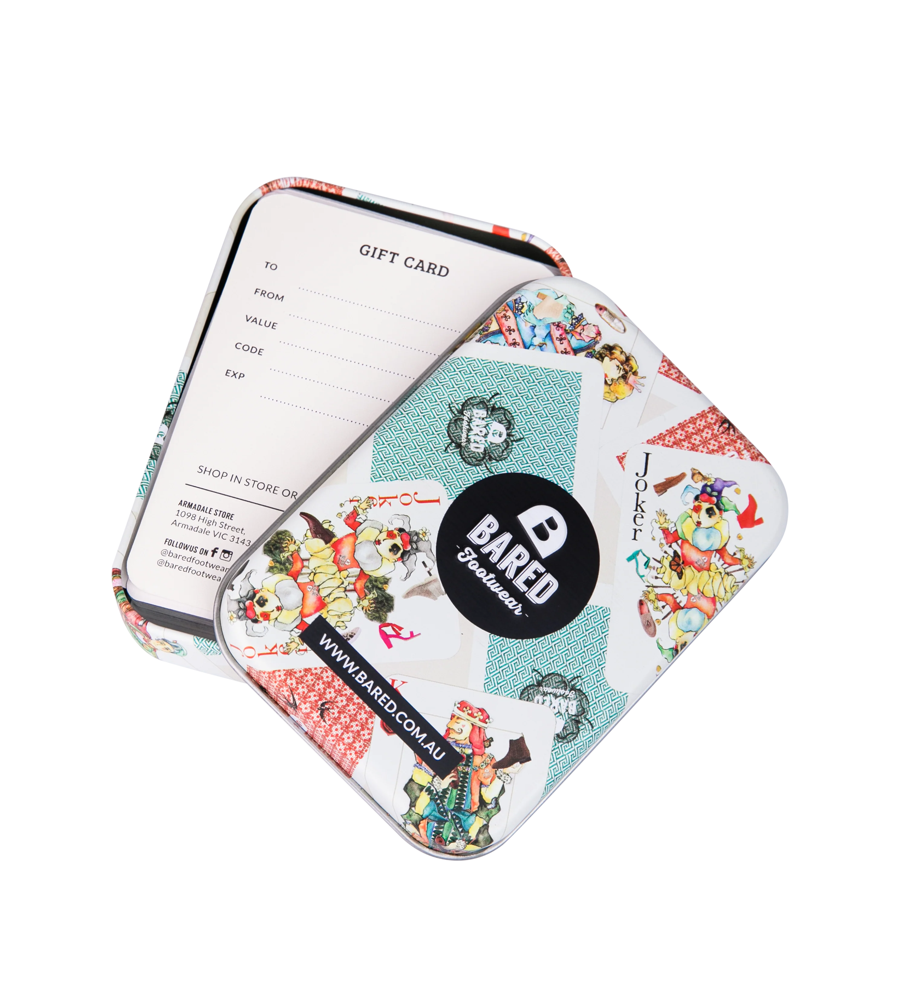 Bared Playing Cards Colour Games