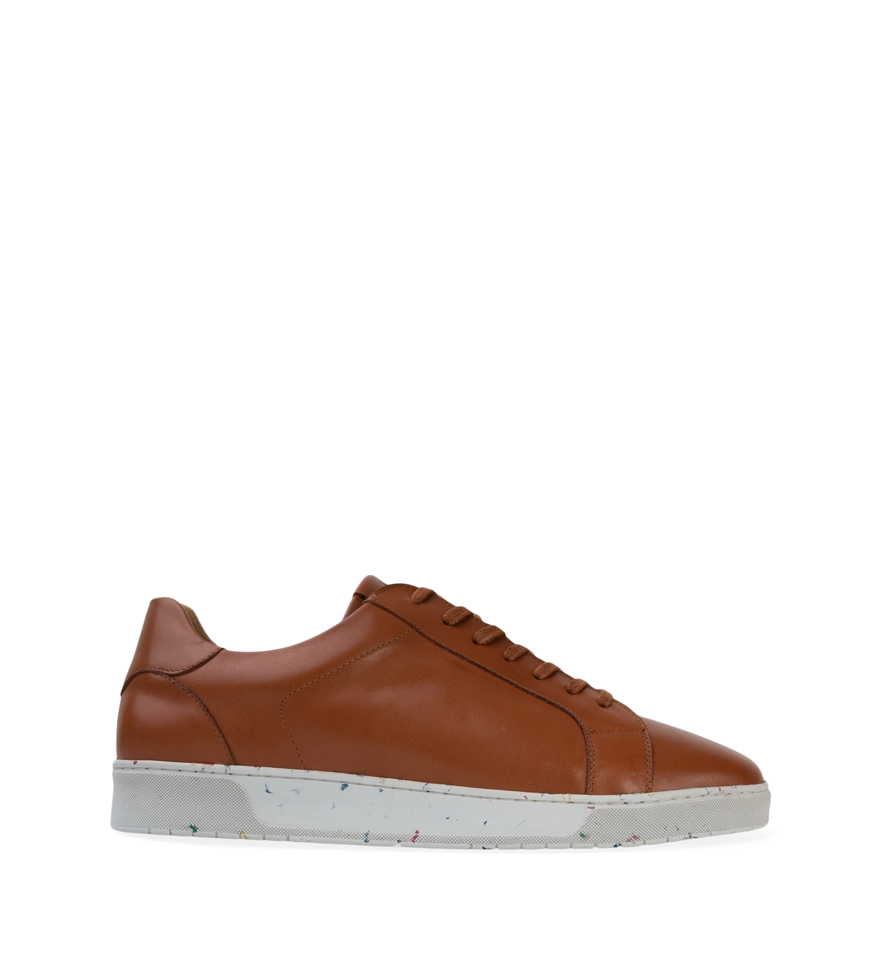 Strontium Cognac Leather Sneakers