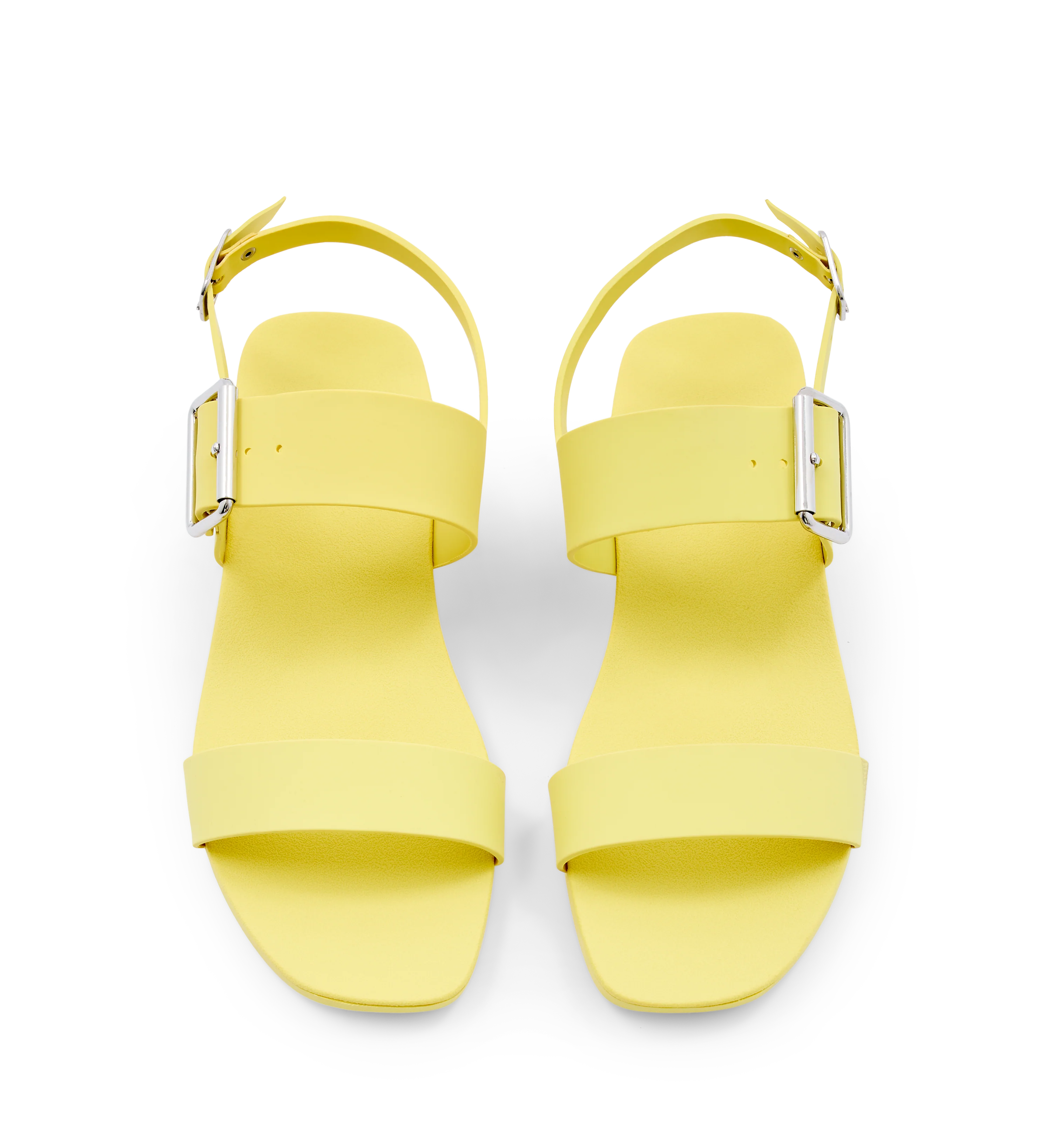 Sanderlings Citrus Yellow Rubber Sandals