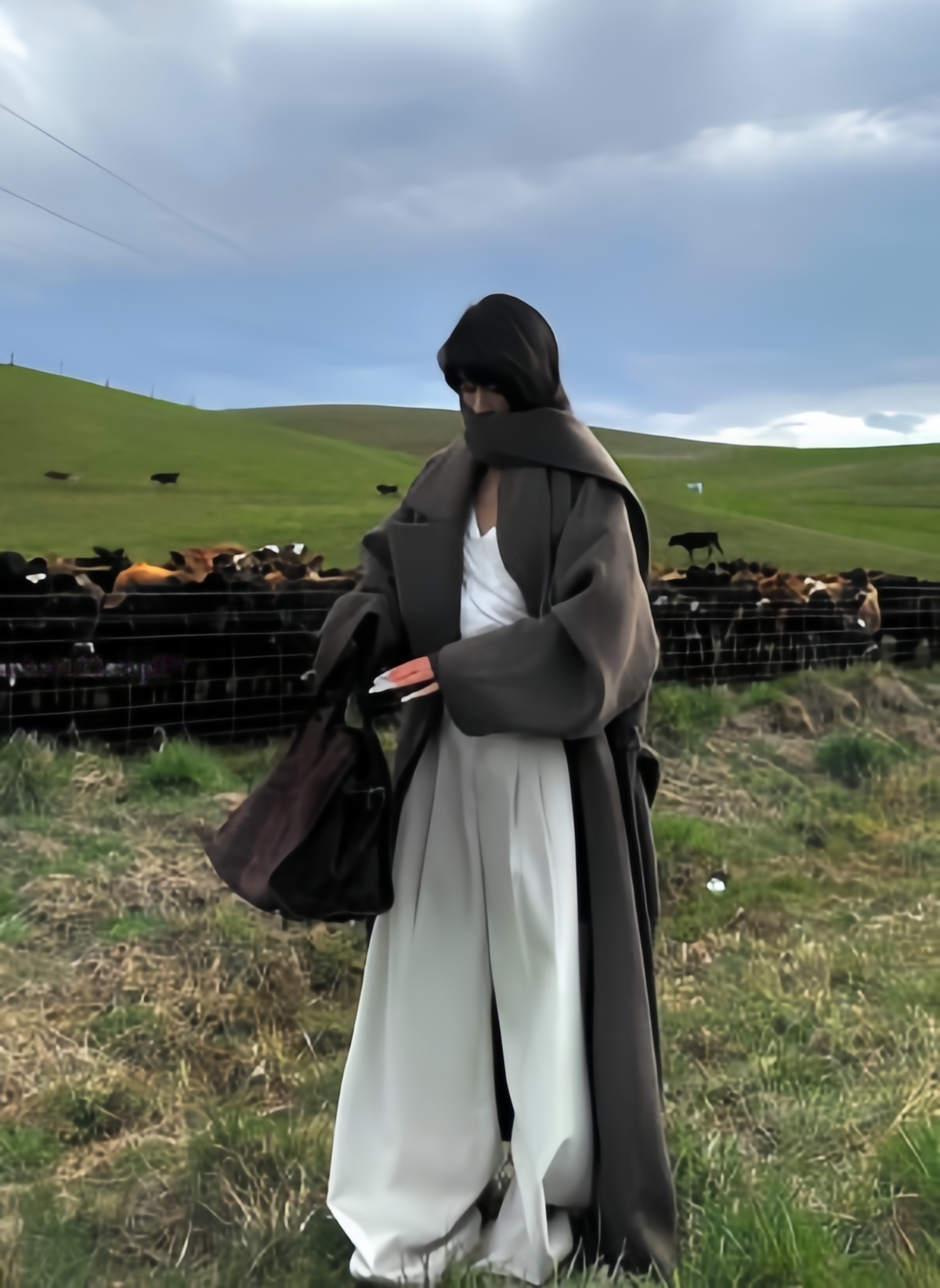 Wide Leg Casual Peplum Loose Suit Pants