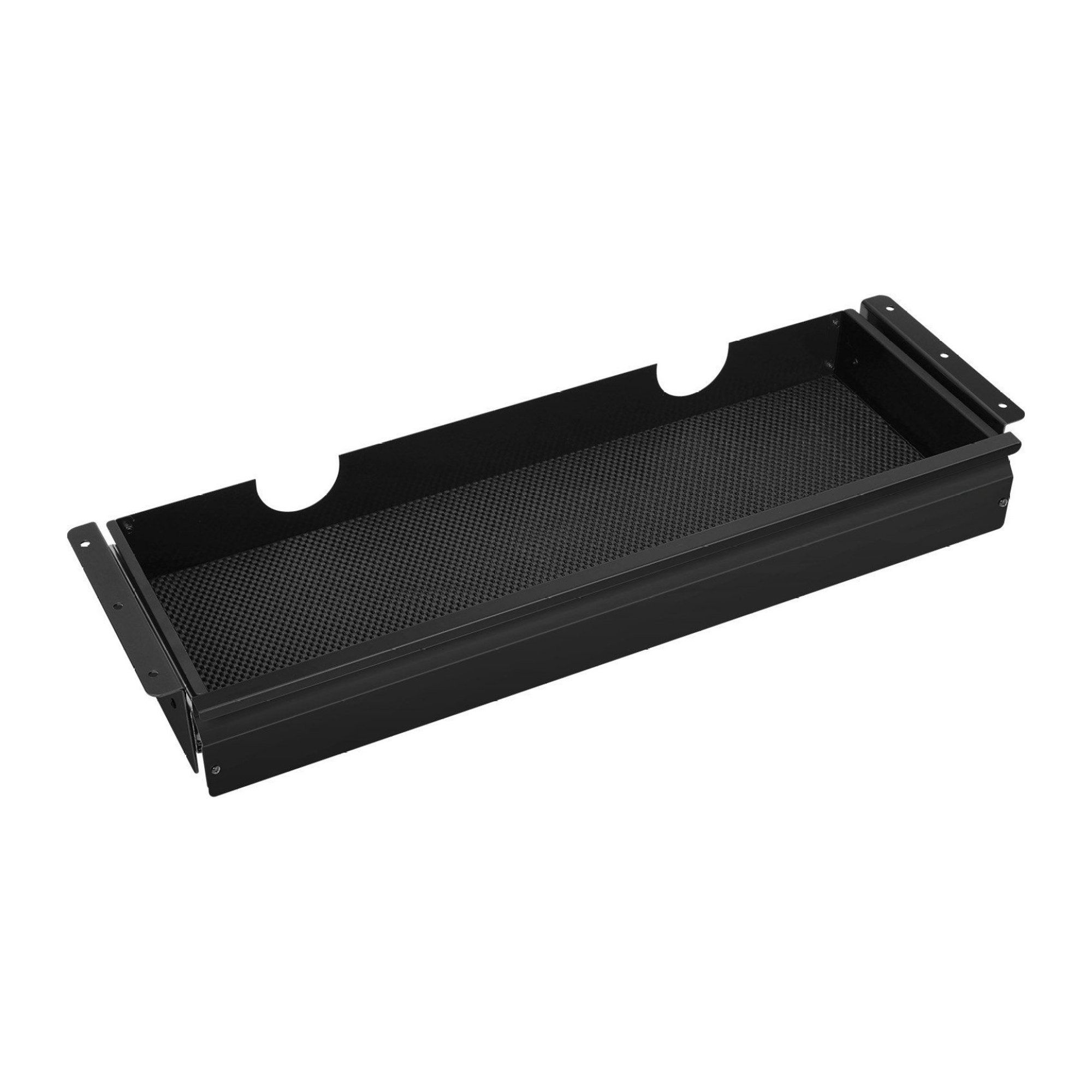 26 Inch Under Desk Drawer Organizer Slide-out Tray, Steel Under Desk Storage, Hidden Keyboard Tray, Space Saver for Home Office