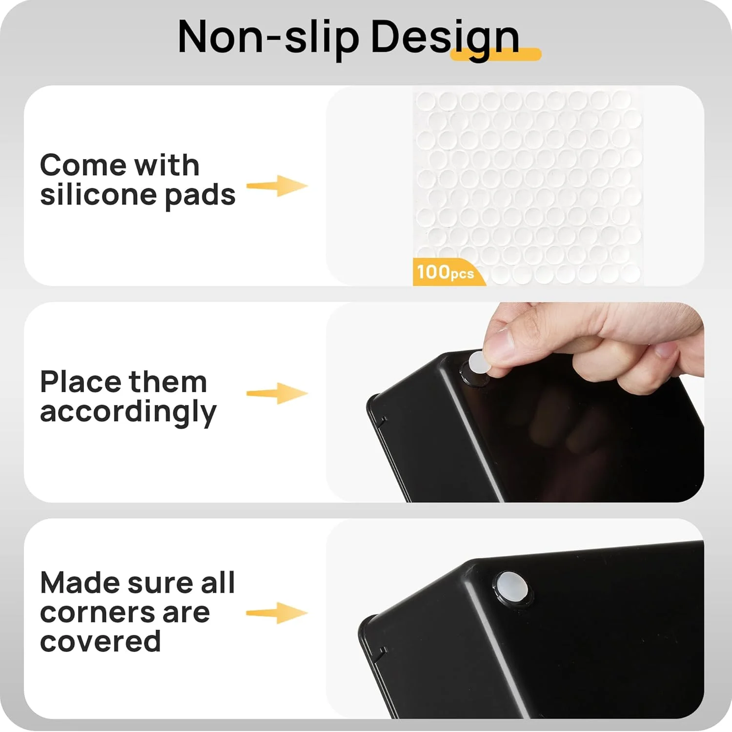 PrimeCook Shop 25 PCS Office Desk Drawer Organizers Set,4-Size Versatile Plastic Drawer Organizer Trays,Storage Bins for Desk Accessories Office Organizers and Storage, Bathroom, Makeup, Vanity,Black