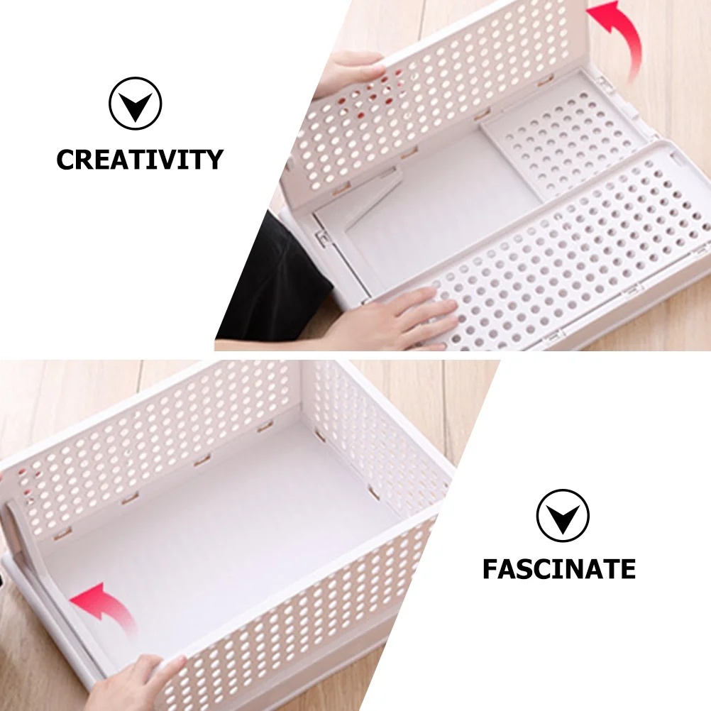 2 Pcs Deep Drawer Clothes Organiser Organizer Trays Wardrobe Rack Underwear Box