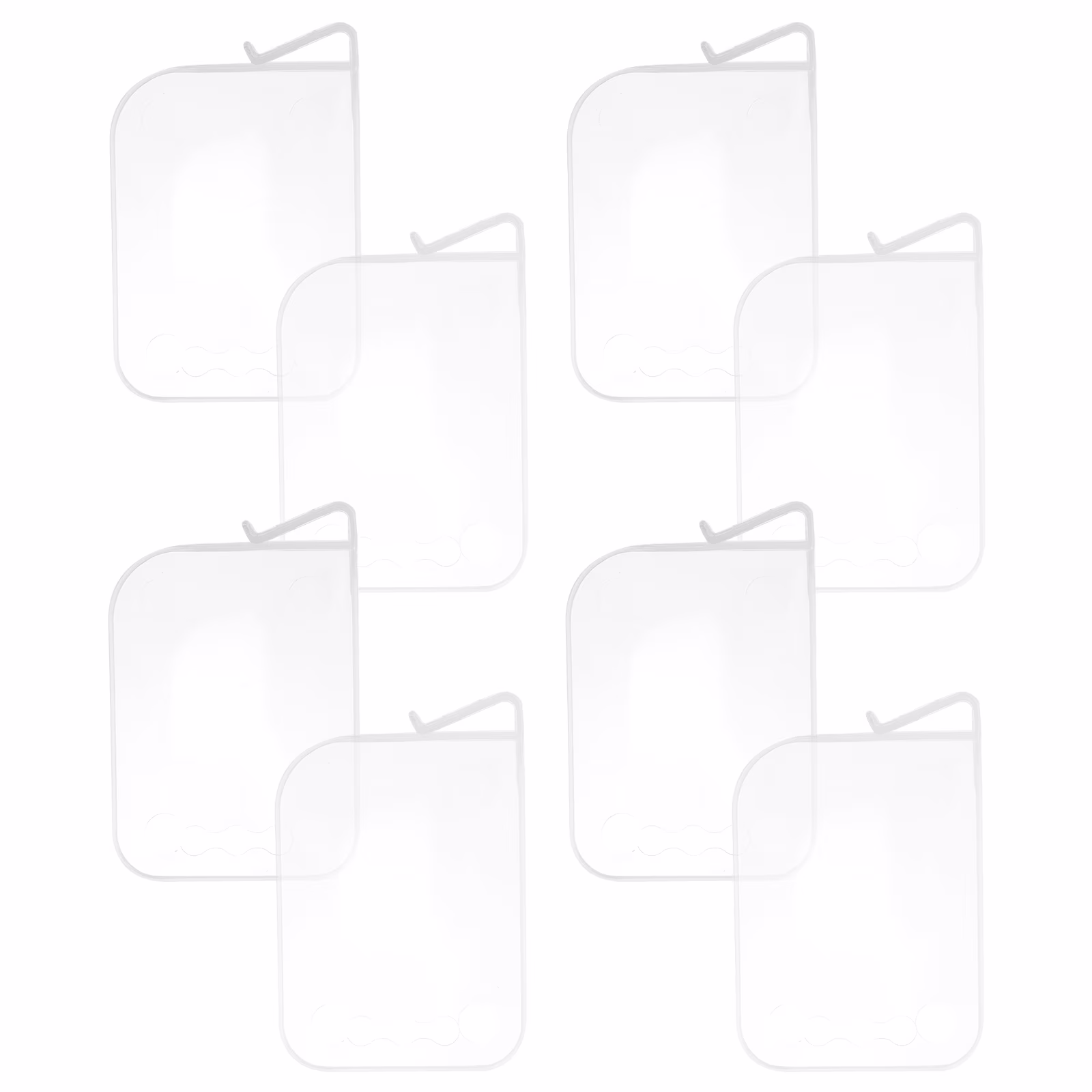 8 Pcs Storage Divider Organizer Tray Household Drawer Dividers