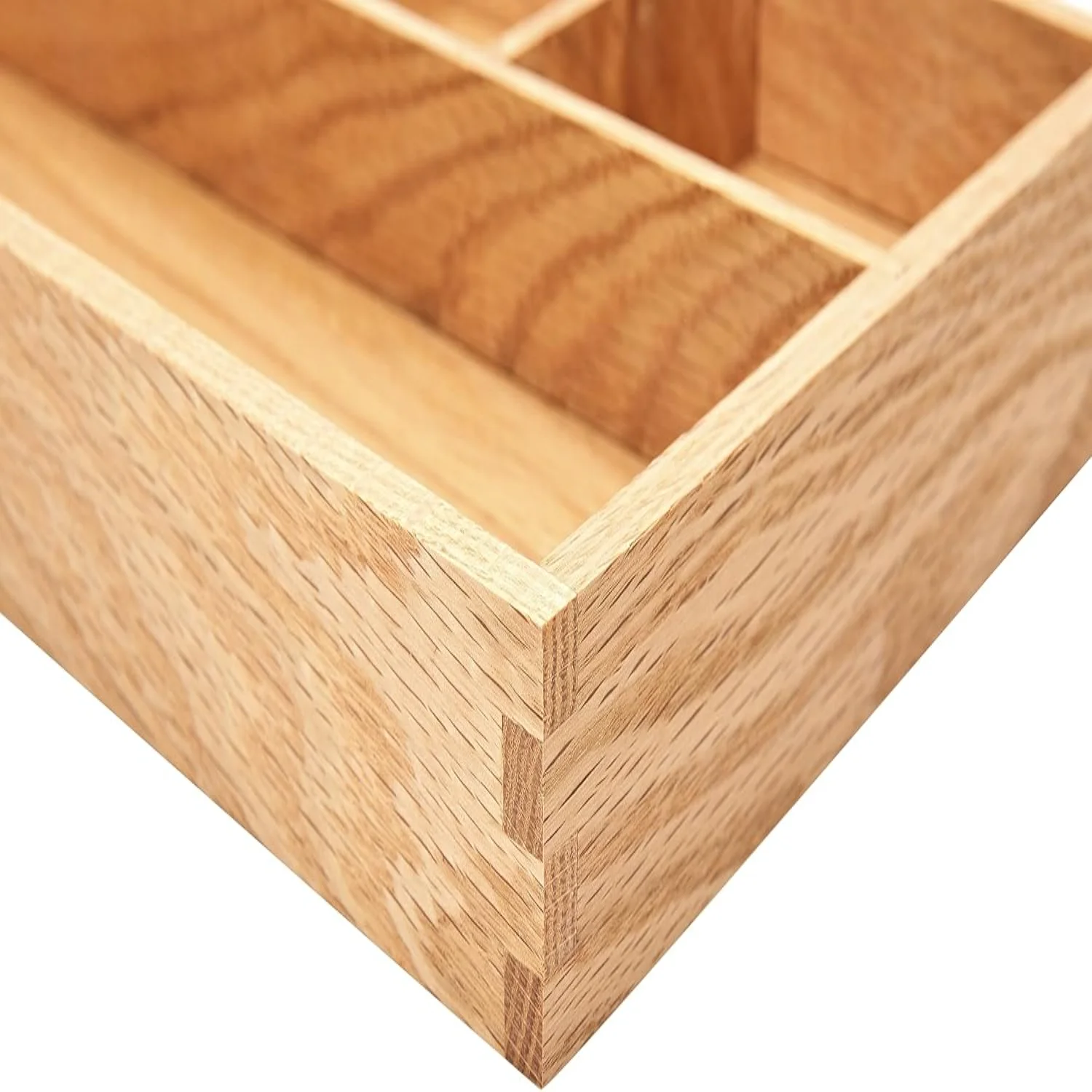 dxynlzq KFHDMCV  Wood Organizer Tray Black Walnut  &amp; Drawer Storage  (Walnut )