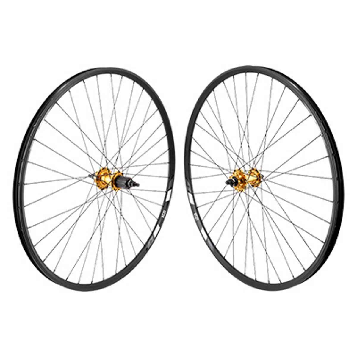 Wheel Masters Wheel Pair 29 622 x 21 WTB XC21 TCS Black Disc 36 Alloy 8-10sCAS 6b Bo GD 135mm DTI2.0BK