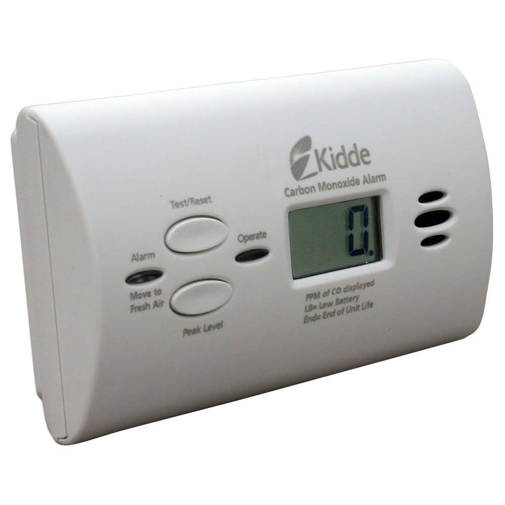 Kidde 21008873-4 KN-COPP-B-LPM Battery-Operated Carbon Monoxide Alarm with Digital Display 4 Pack