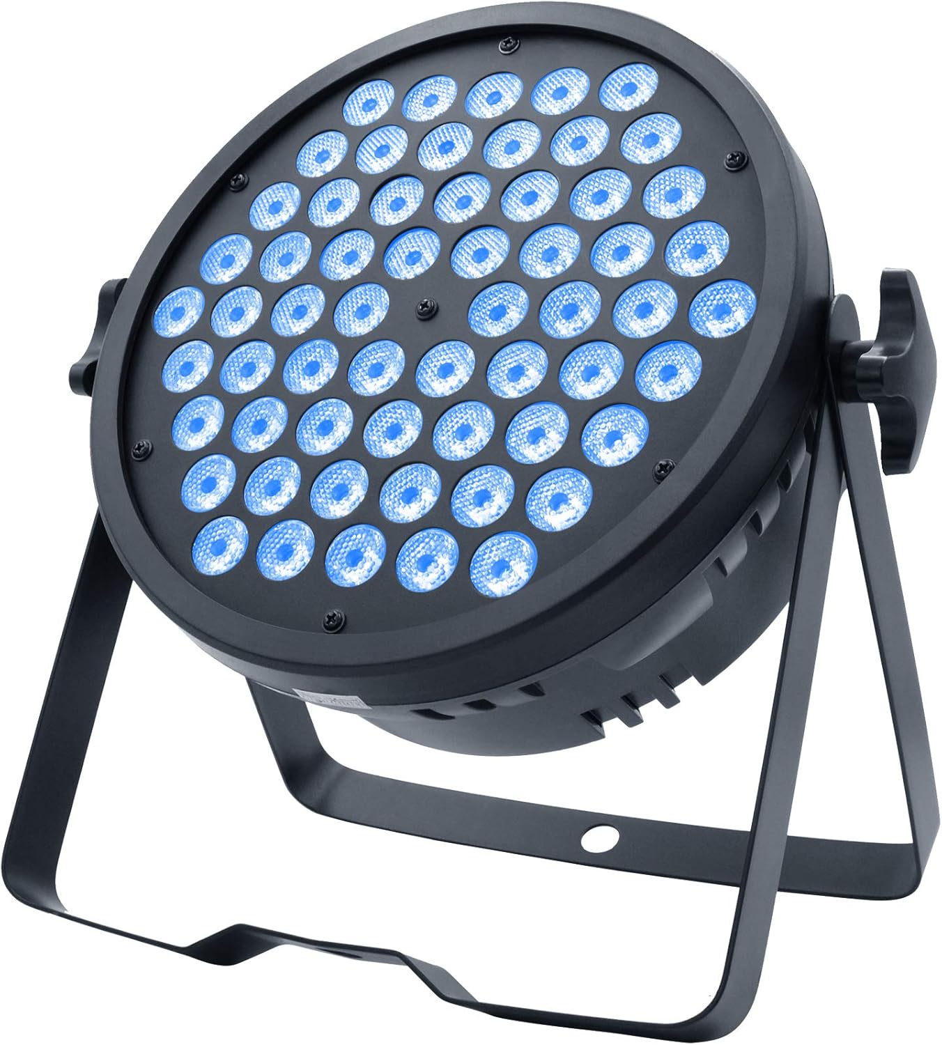 BETOPPER Mini DJ Par light, 60x3W RGB Par Can Wash Lights Slim LED Stage Lighting Super Bright DMX 512 for Bar, Party, Wedding, Disco, Club, Shows, Recording Studio etc Pack of 2