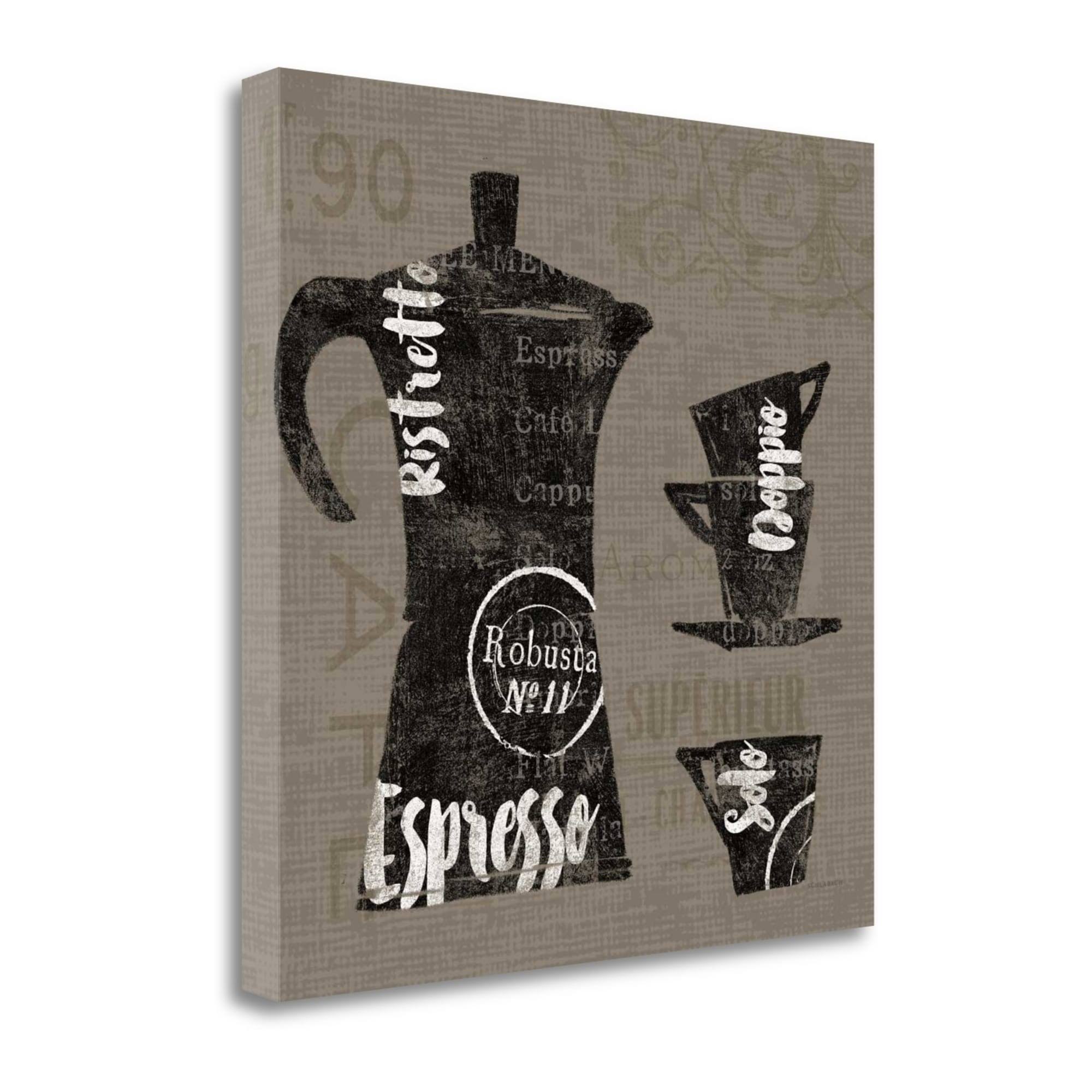 23x22 x 23x22 Linen Coffee I by Sue Schlabach Fine Art Giclee Print