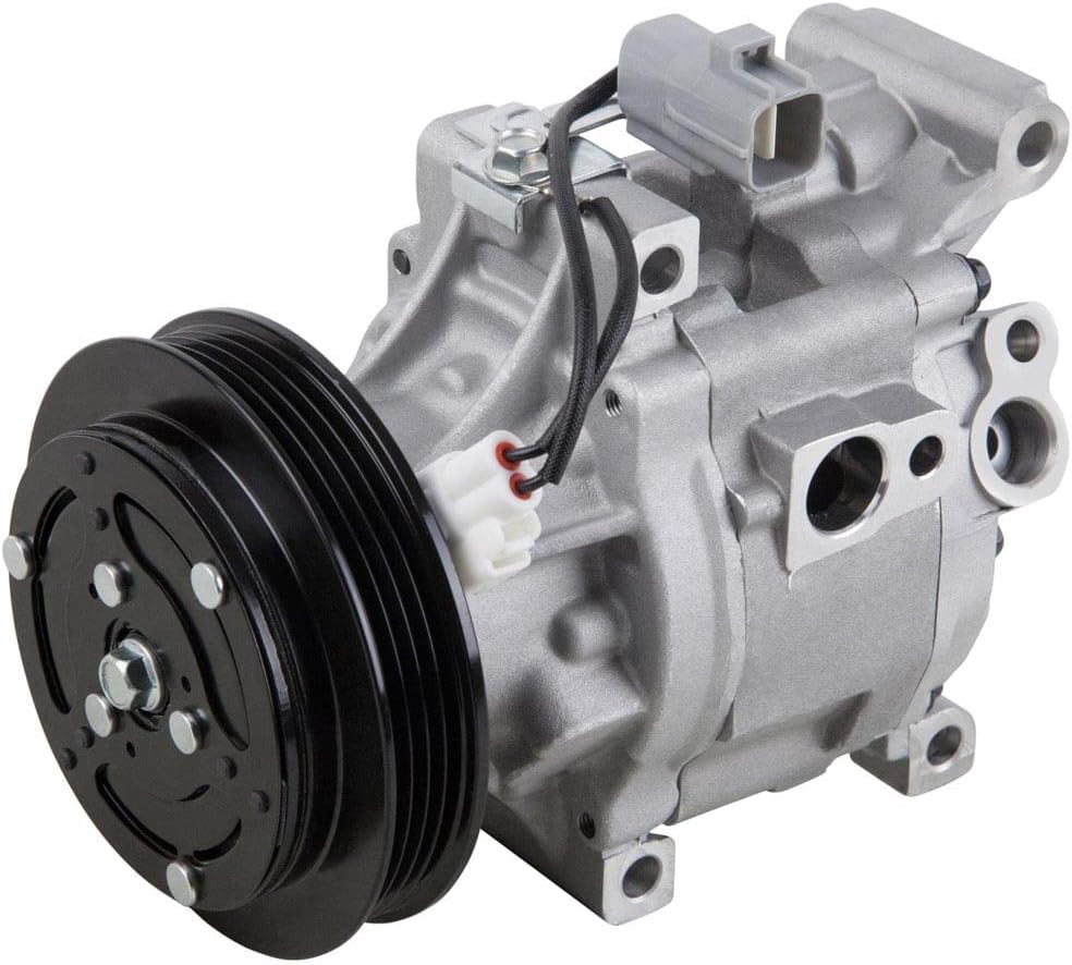 AC Compressor & A/C Clutch For Toyota Echo 2000 2001 2002 2003 2004 2005 - BuyAutoParts 60-00829NA NEW