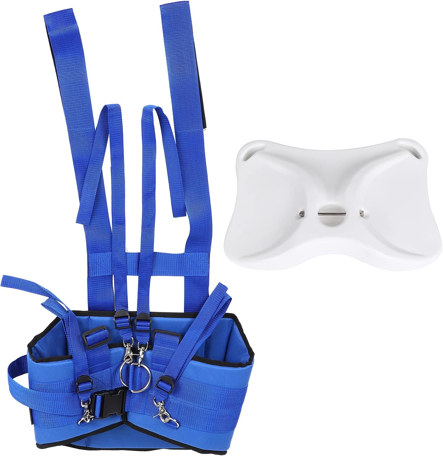 Dilwe Fishing Belt Rod Holder,Durable Adjustable Fishing Belt Waist Rod Pole Support Fishing Pole Fixing Belt Rod Holder Fish Tackle Accessories