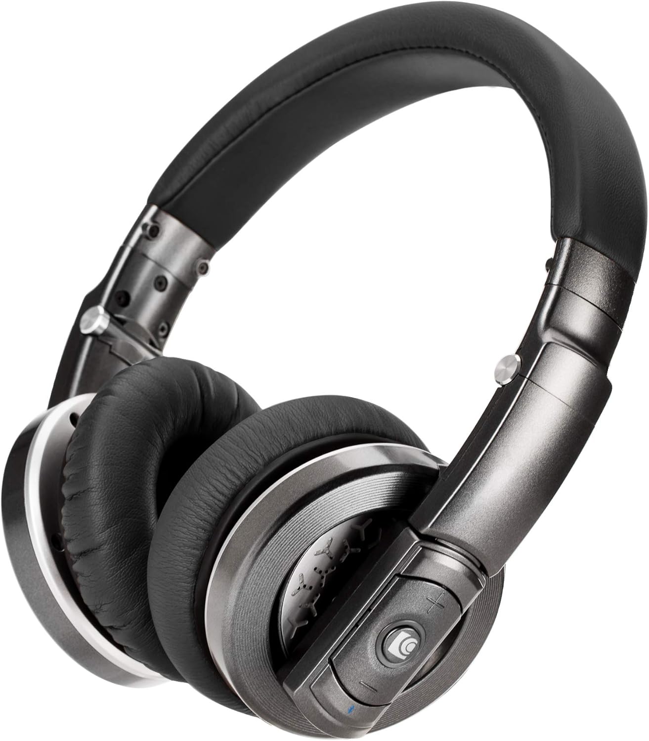 CAROL Wireless Headphone Bluetooth with Transmitter and Receiver Comfort Fit, Hi-Res Certified Sound, BTH-830 Brown, Detachable Over Ear Foldable Headphone