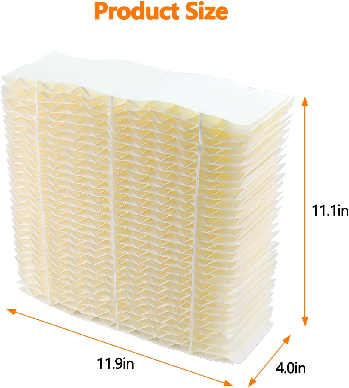 Cenipar 1043 Humidifier Wick Filter Replacement Compatible with 1043 Air-Care Essick Be-mis Filter Model EP9500 /EP9700 /EP9800/ EP9R500 /EP9R700 /EP9R800/ 821000/821001/ 826000(2 Pack) Pack of 2