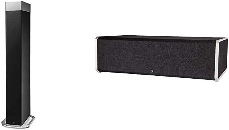 Definitive Technology BP9080x High Performance Bipolar Tower Speaker with Integrated 12