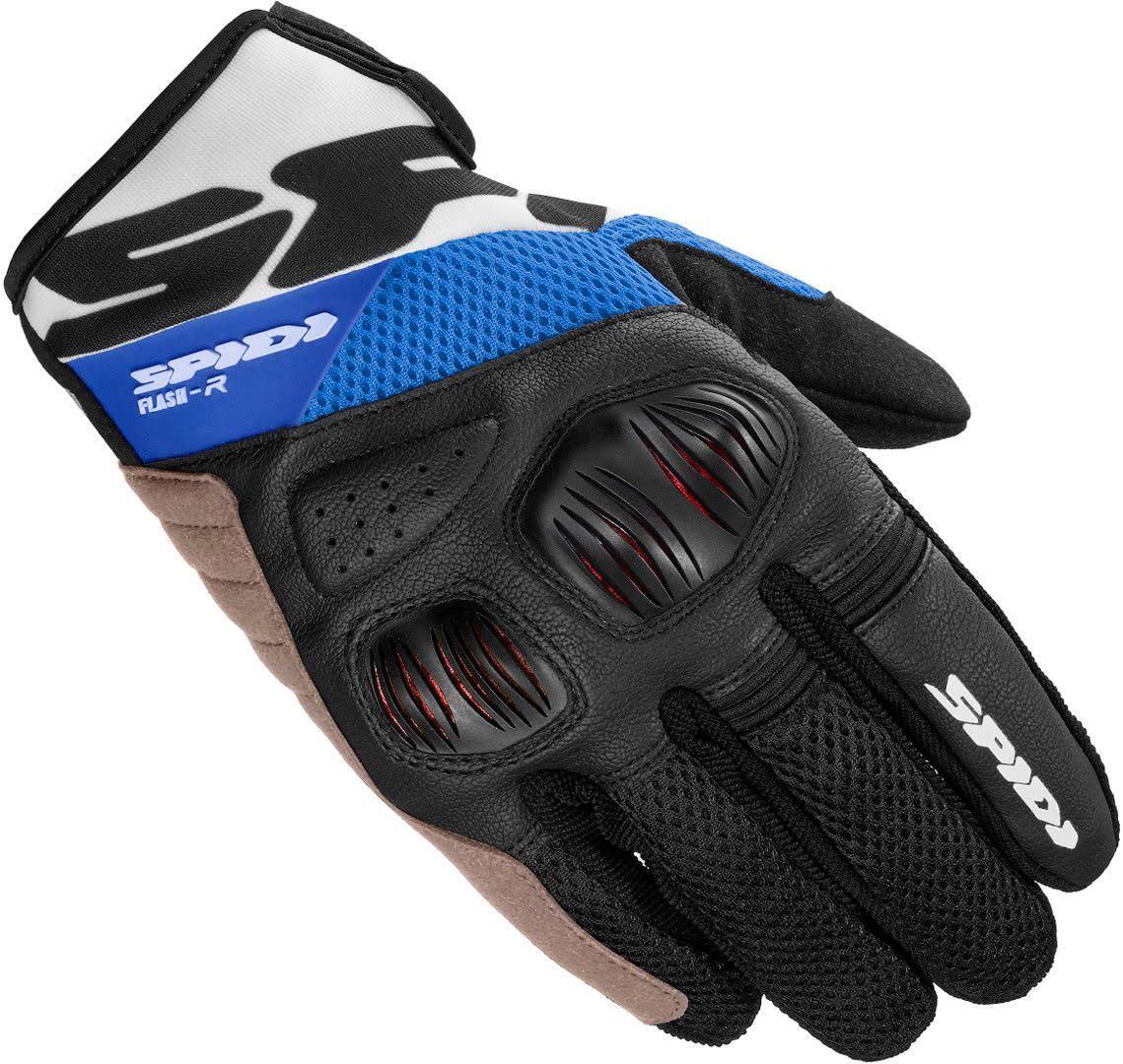 Spidi Flash-R Evo Gloves Black-Blue XXL