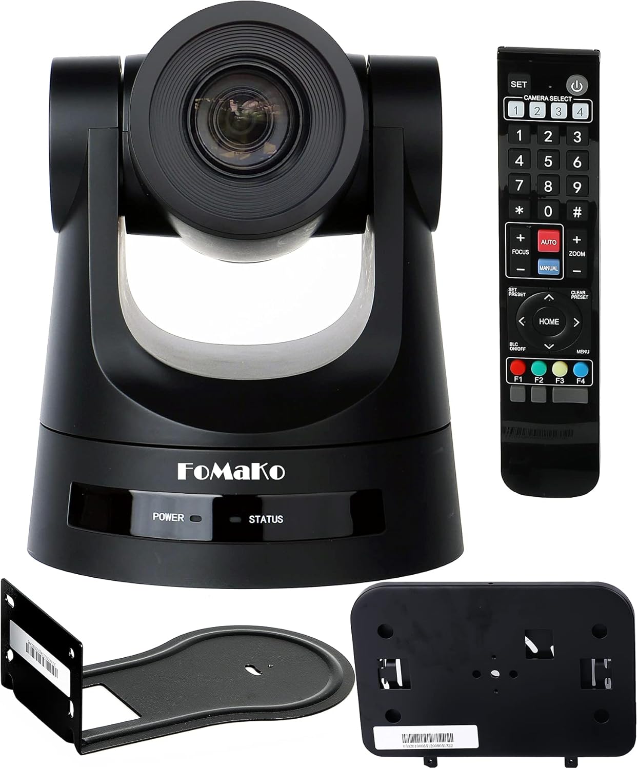 FoMaKo 30xOptical Zoom PTZ Camera IP Live Streaming Simultaneous HDMI 3G-SDI Outputs FMK30SDI (FMK30SDI Black)