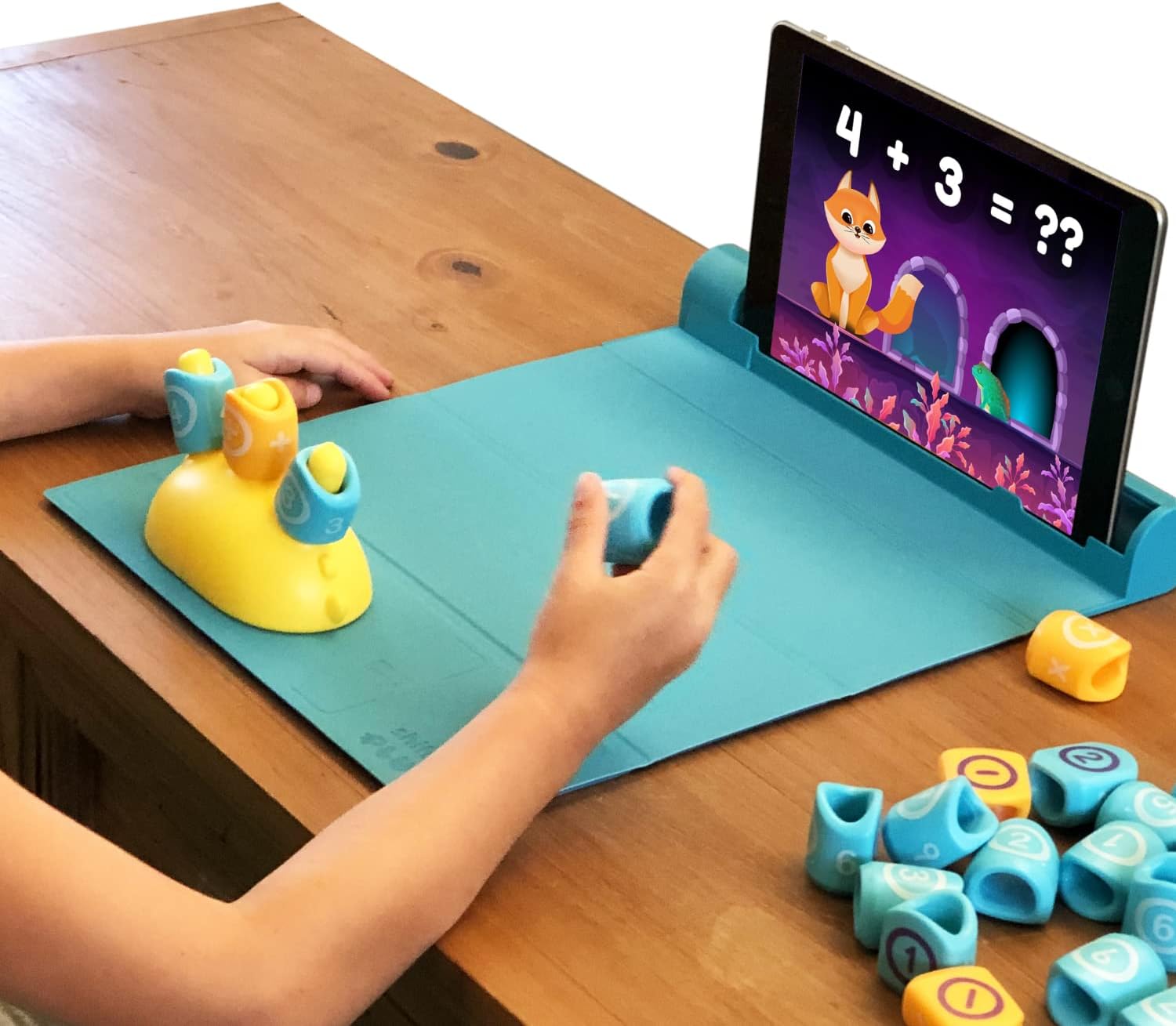 Plugo Count by PlayShifu - Math Games with Stories for 4-10 Years - STEM Toys with Sequences, Comparison, Addition, Subtraction, Multiplication (App-Based) Pack of 2