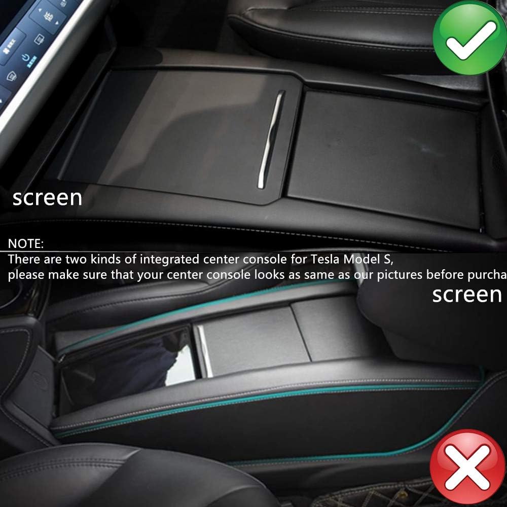 JOJOMARK for Tesla Model S/X Accessories Center Console Tray Organizer for Tesla Model X/S 2016 2017 2018 2019 2020 2021