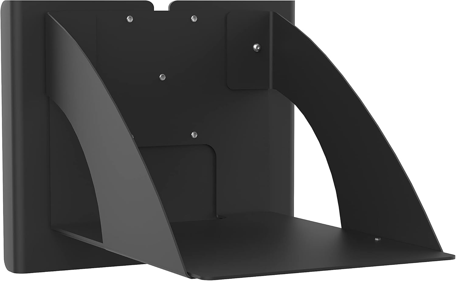 CTA Digital Printer Shelf Add-On for PAD-PARAF w/Mounting Bracket (Black), ADD-PARAPRT Pack of 2