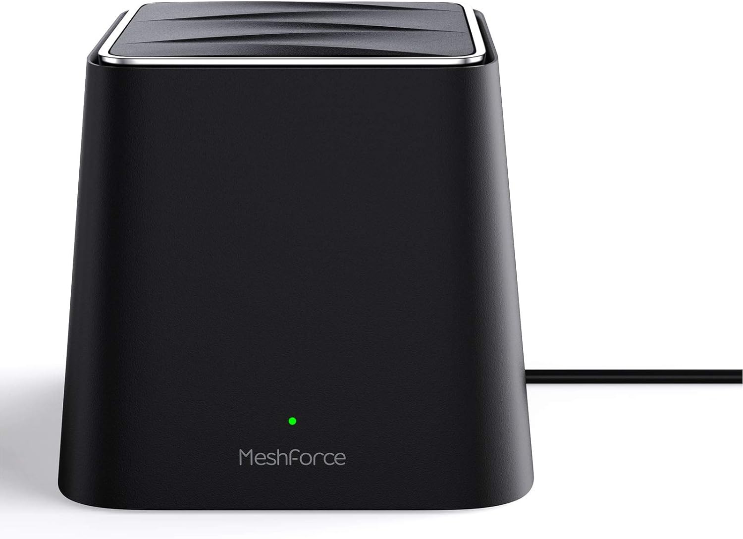 Meshforce M3s Mesh WiFi System (Midnight Black), Mesh Router for Wireless Internet Coverage, Replaces WiFi Router and Extender, Covers 6+ Bedrooms and 60+ Devices (3-Pack) (3-Pack)