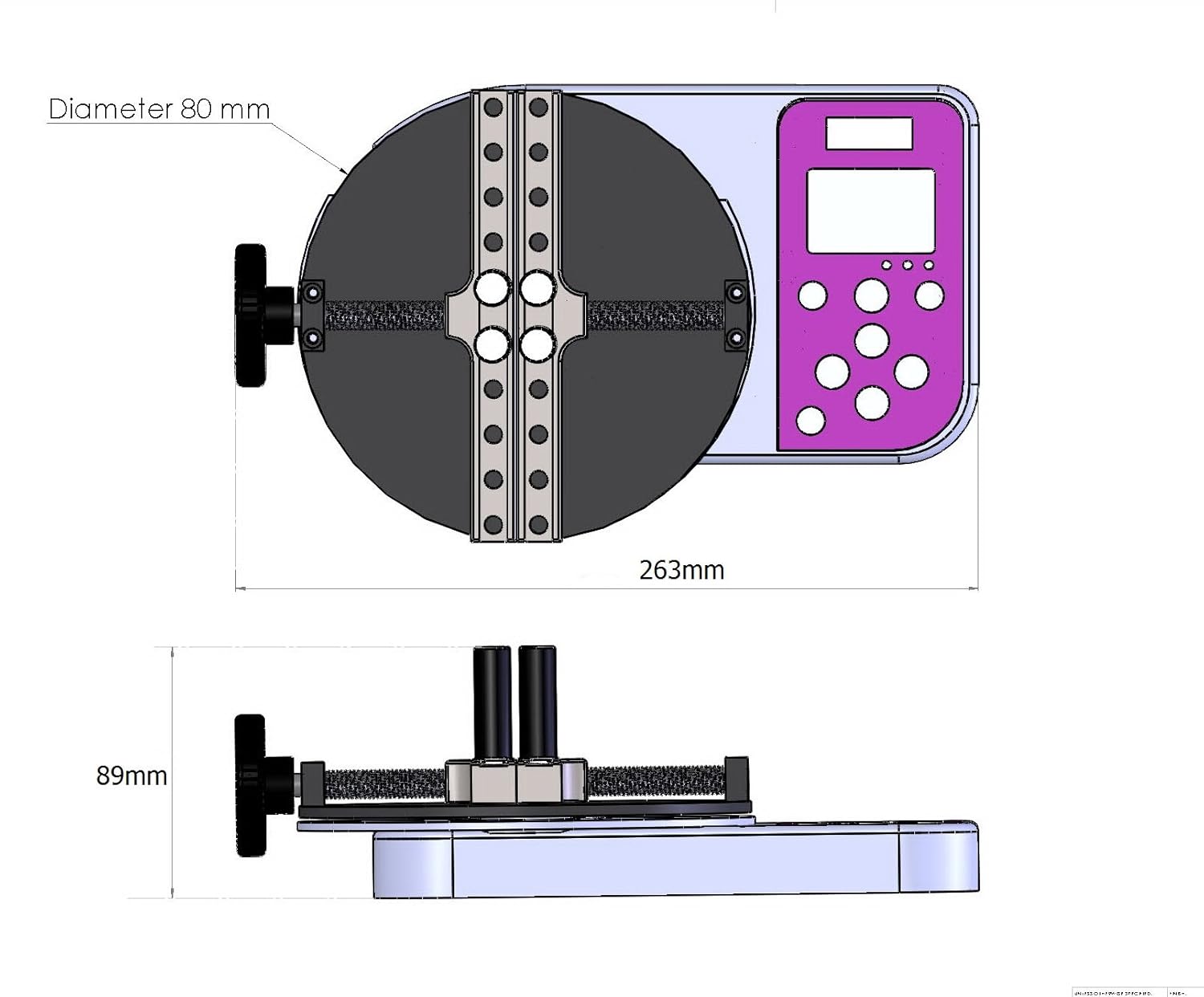 Nextech CTS Digital Cap Torque Tester, Peak/Track Mode, Pass/Fail LED, USB Output, Back-Lit Graphic LCD, Metal Enclosures (5N.m, CTS)