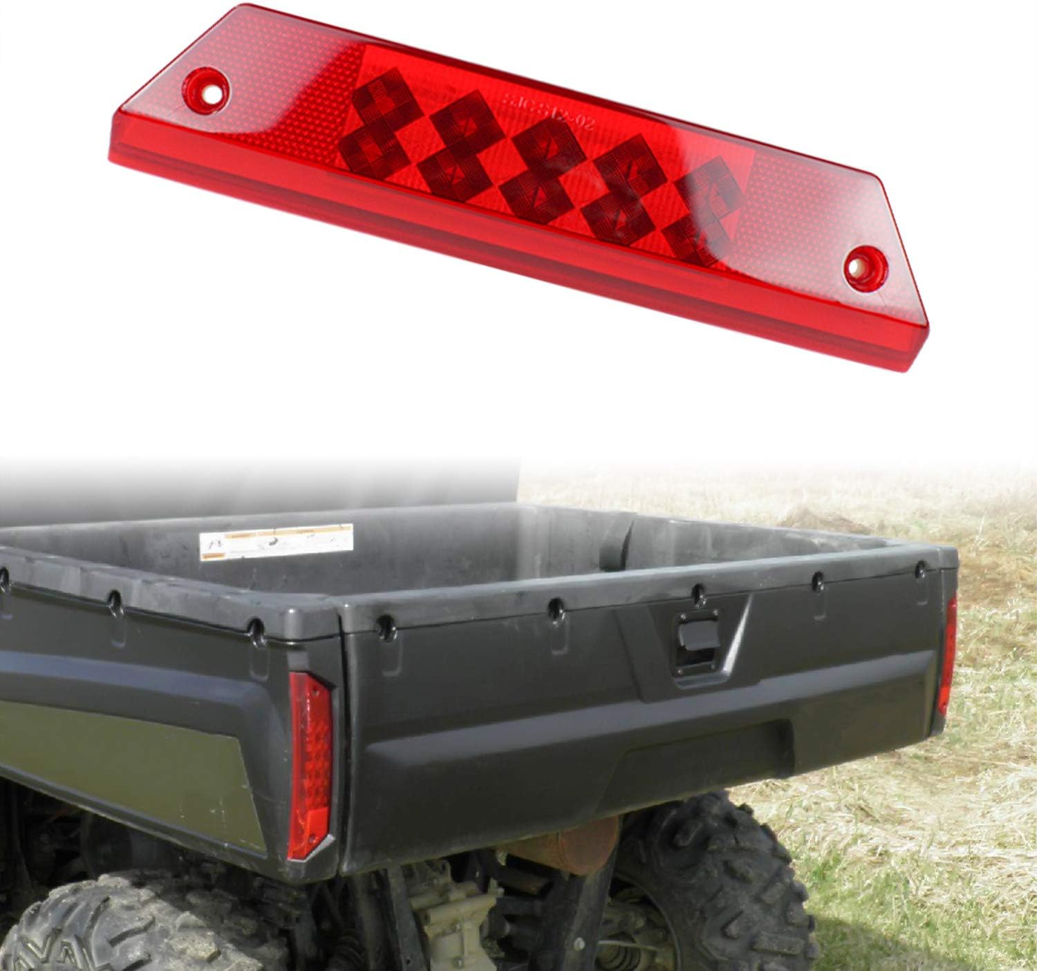 1PCS LED Taillight for Ranger, SAUTVS Red Brake Stop Tail Light Rear Lamp for Polaris Ranger 800 700 900 2012-2016 Accessories (Fit Driver & Passenger Side, 2411099)