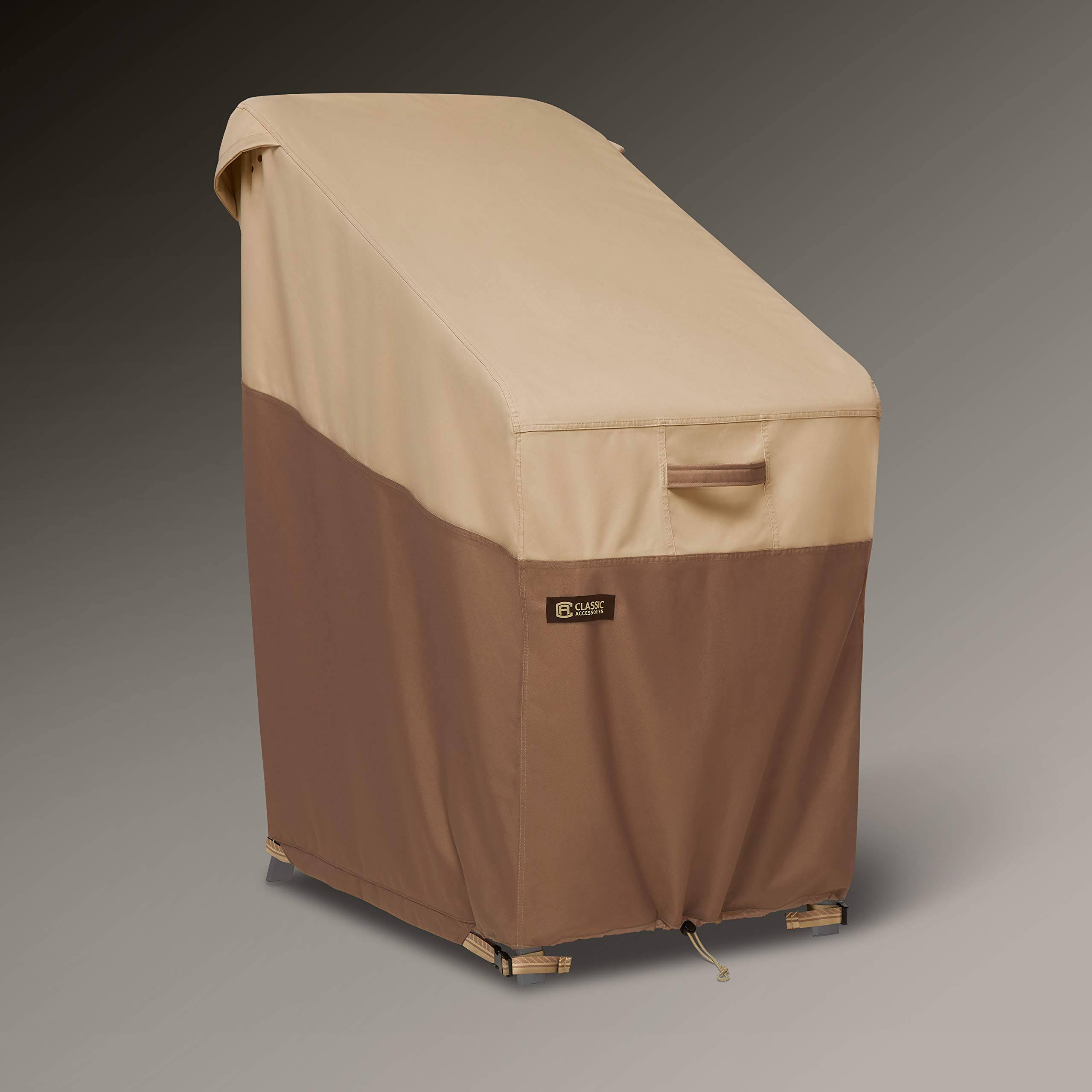 Classic Accessories Veranda's Best Waterproof Stackable Patio Chair COVER, 26 x 34 x 47 inch