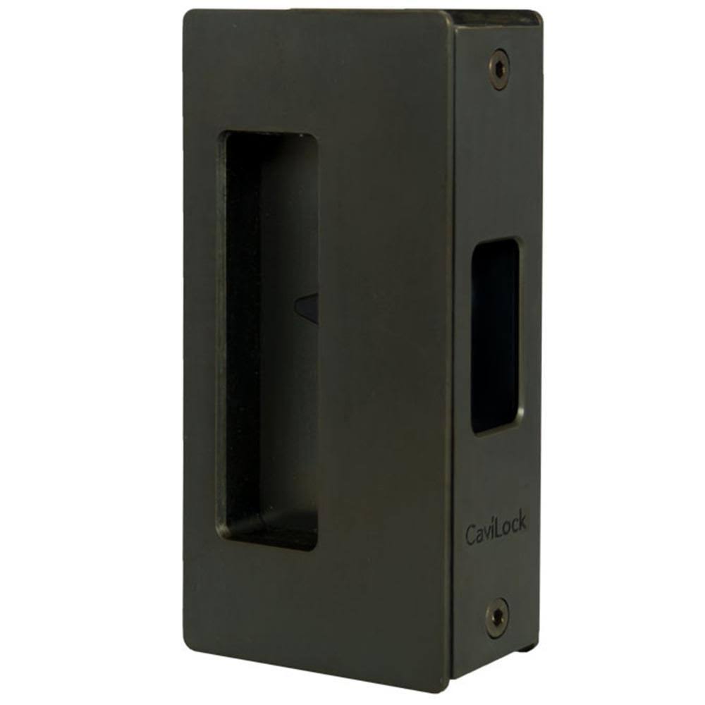 CS 200 Series Cavilock 1-3/8 in. Oil Rubbed Bronze Magnetic Privacy Non-handed Pocket Door Lock