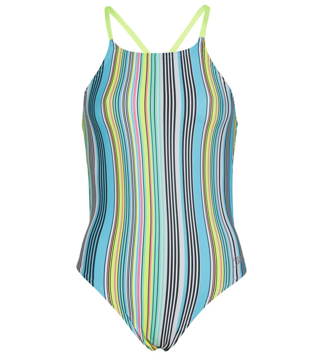 Speedo Gender Printed Tie Back Onepiece - 26