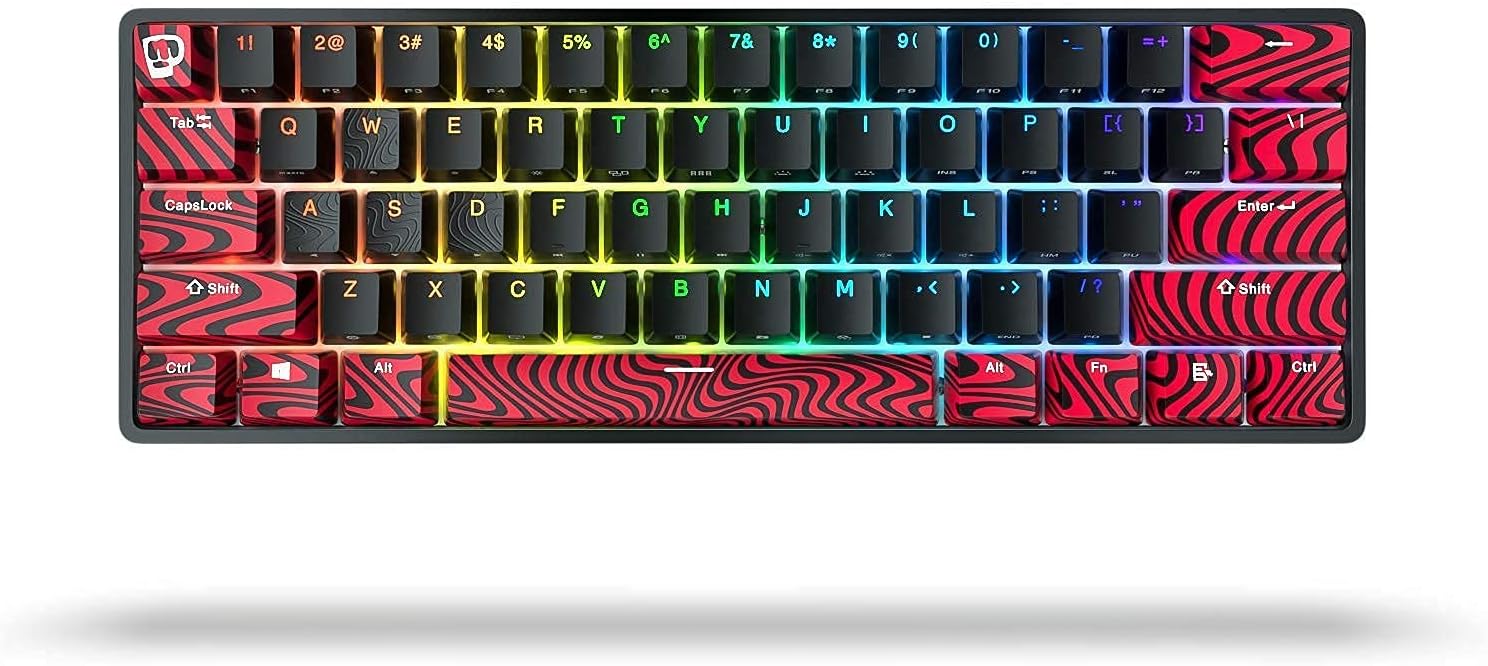 Ghost A1 - Aluminum Wireless Keyboard Black PDP Cherry MX Brown(Click)