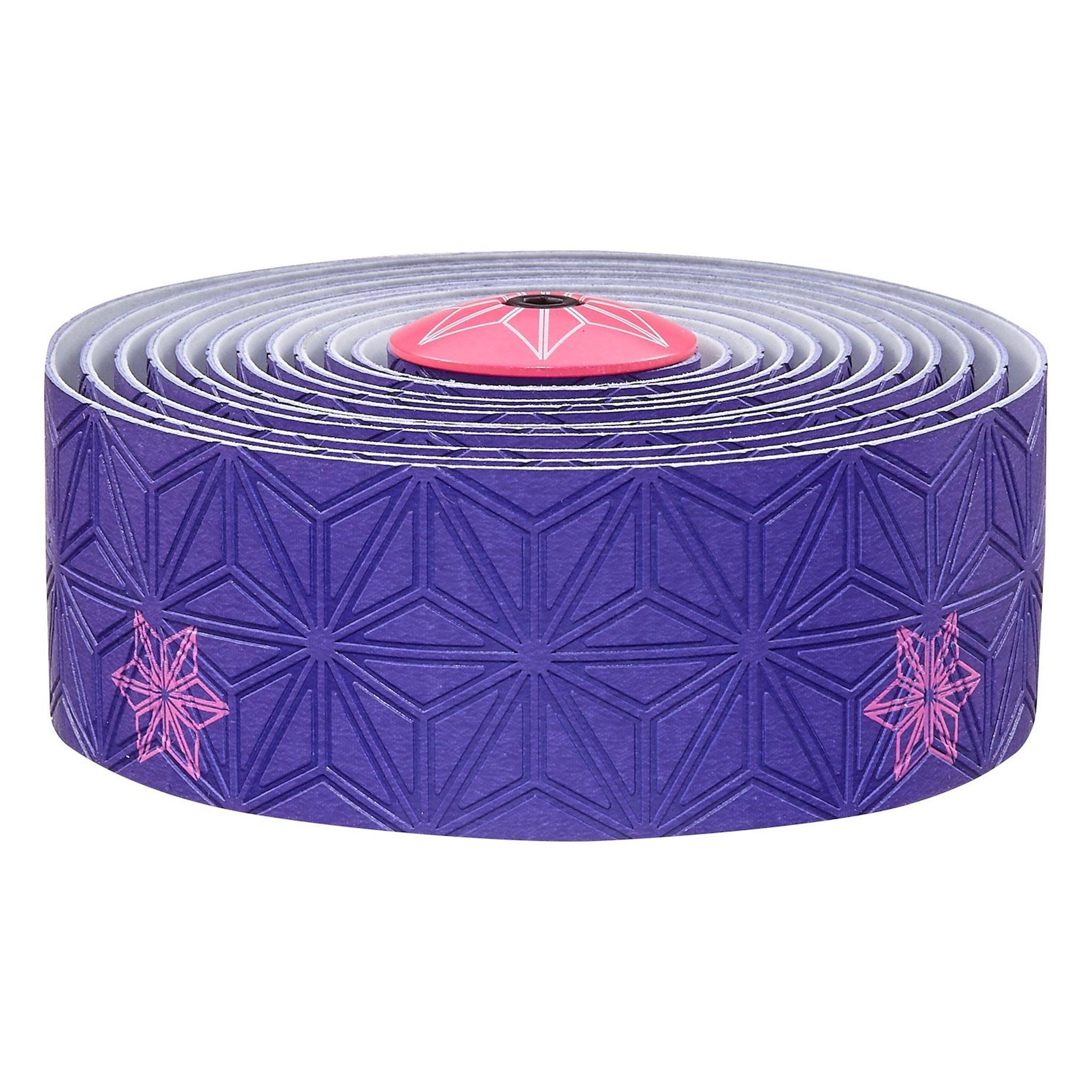 Supacaz Super Sticky Kush Galaxy Neon Purple/Neon Pink Bar Tape