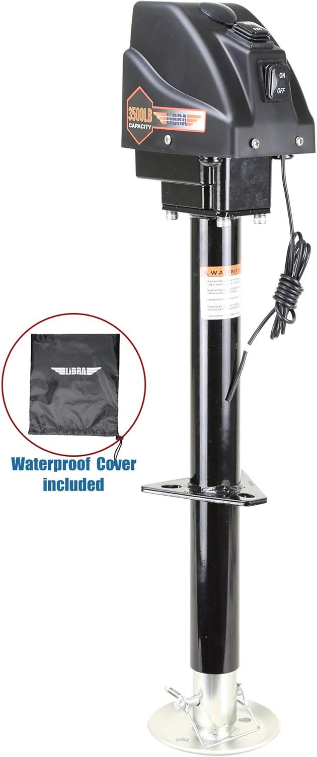 LIBRA 3500lbs Electric Power A-Frame Tongue Jack for Trailer & Camper 26041