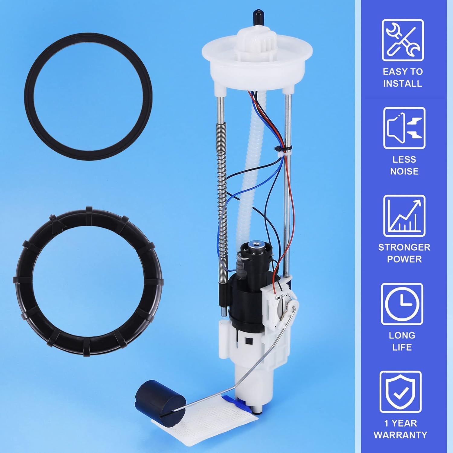 Fuel Pump Compatible Assembly with Polaris Replaces 800 EFI / 500 2017-2020 2204945(2208613)