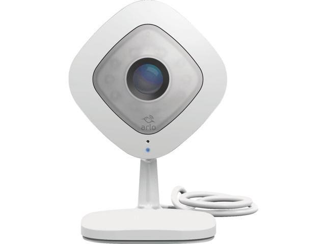 Arlo - Q Indoor 1080p Wi-Fi Security Camera - White/Black 156737