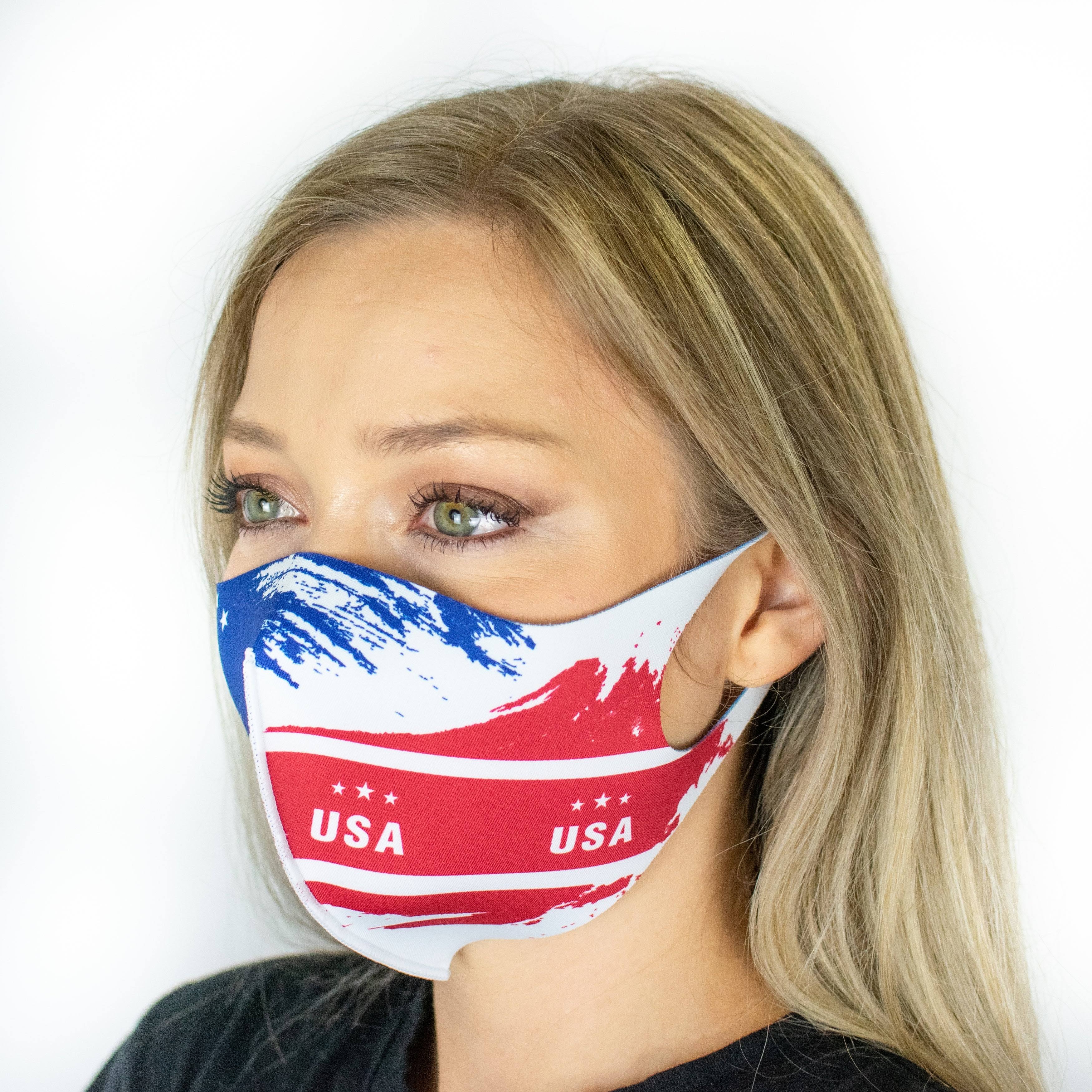 Dr. Green ATB UV Reusable Fashion Cloth Face Mask (Antimicrobial Silver-Nanotechnology) - USA - 10-Pack