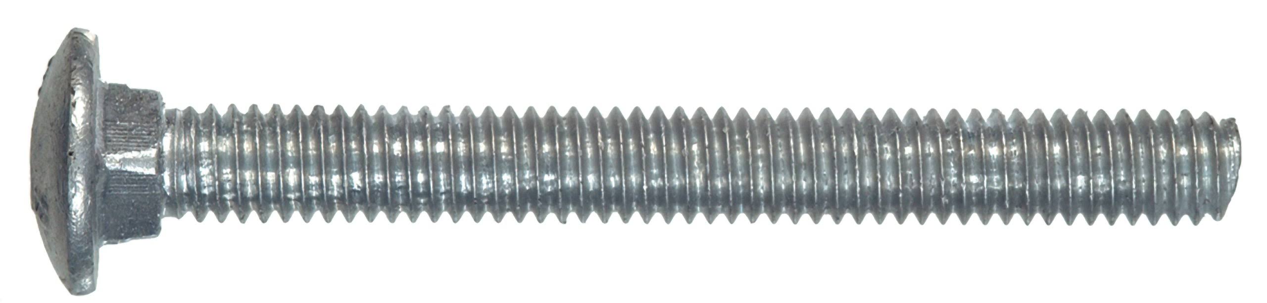 The Hillman Group 812528 Hot Dipped Galvanized Carriage Bolt, 1/4-Inch x 5-1/2-Inch, 100-Pack