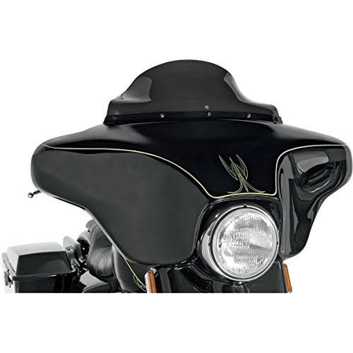 Klock Werks Flare Windshield - 6.5 inch/Black