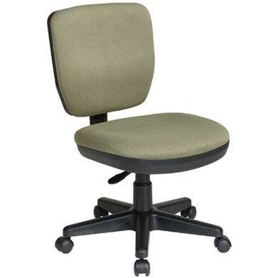 Office Star Products Mid-Back Desk Chair, Black
