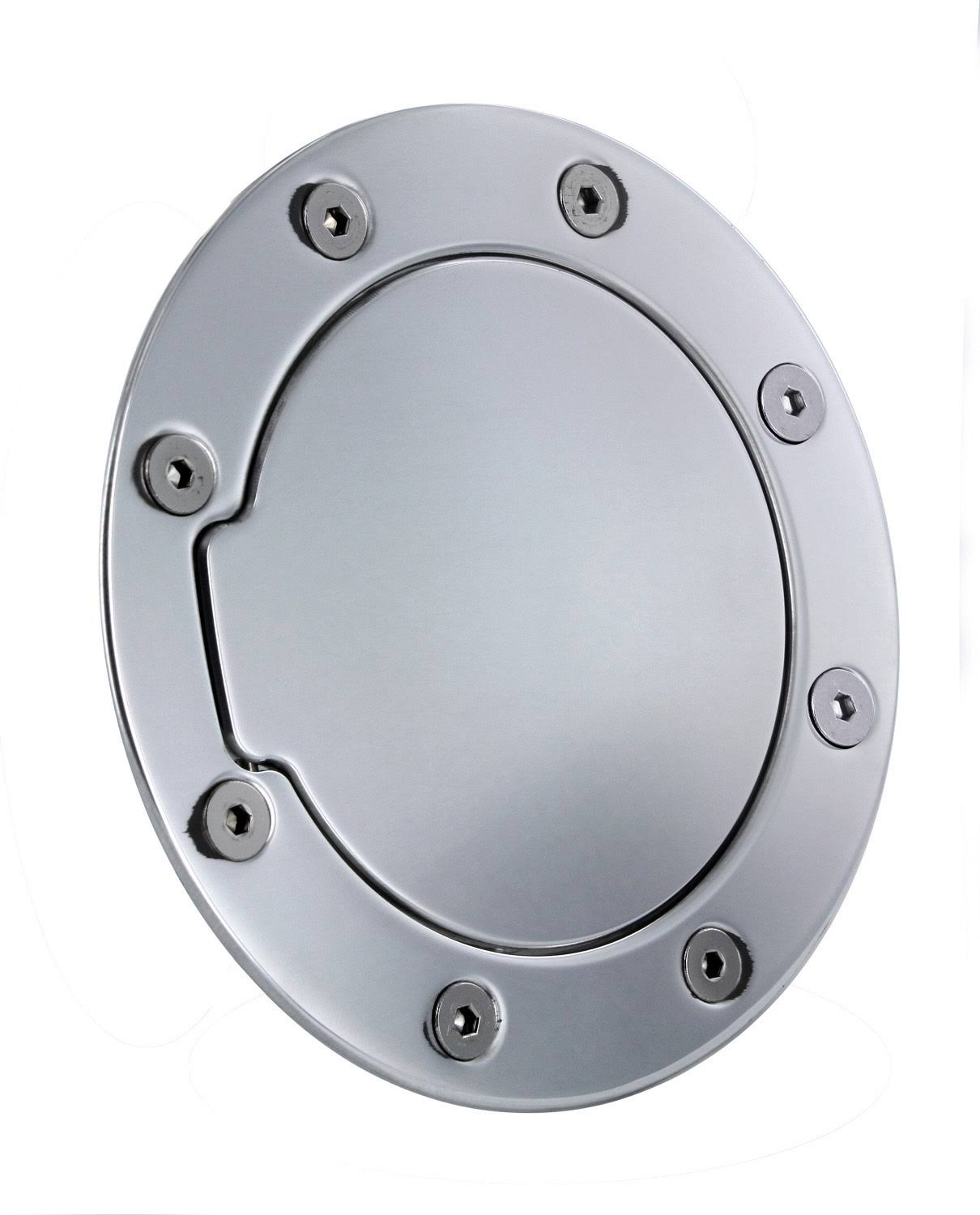 All Sales 6050P Race Billet Fuel Door-Polished