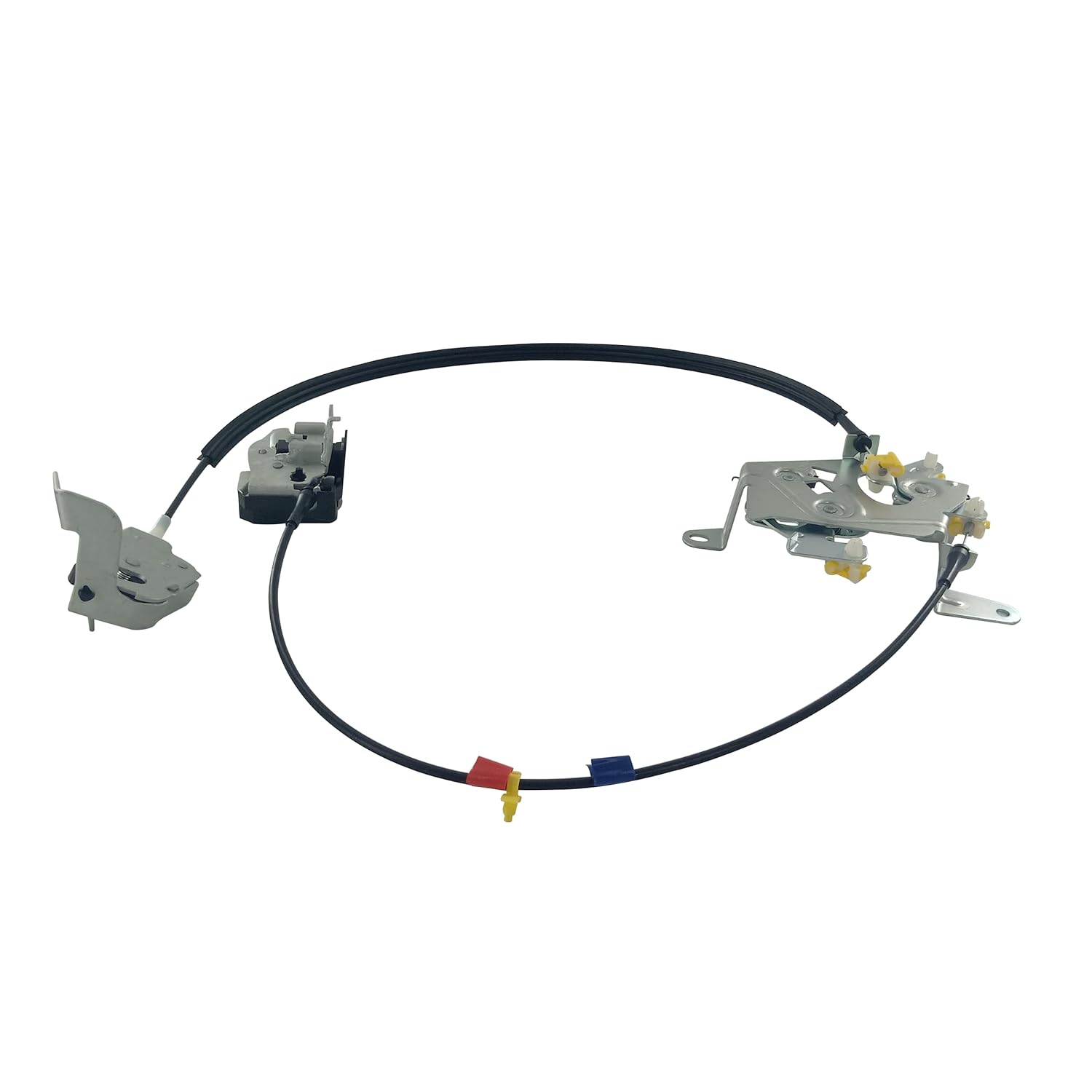 S SONLEE Car Rear Left Side Door Lock Latch & Cable Assembly Compatible with Ford F250 F350 F450 F550 Super Duty 1999-2007 Replace# 6C3Z-28264A01-A