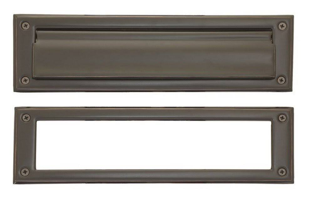 Brass Accents A07-M0030-613VB Mail Slot, 3 5/8x22 x 13
