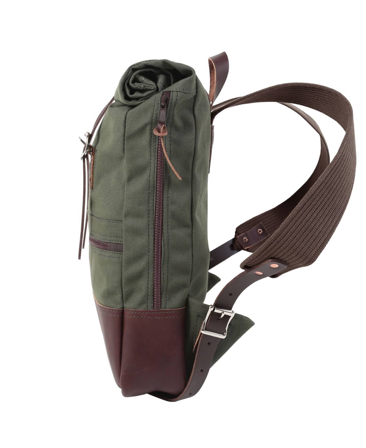Duluth Pack Deluxe Roll-Top Scout Pack, Brown