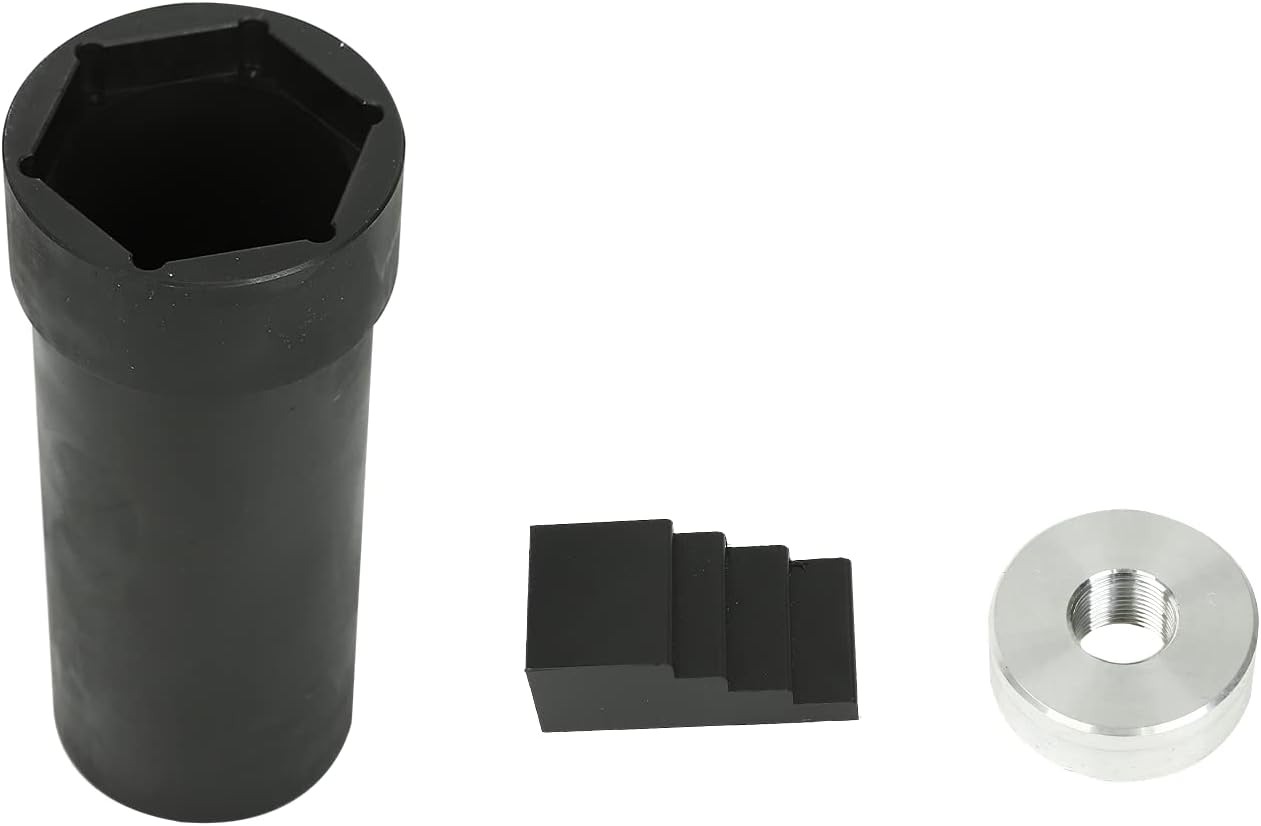 TYFYB Mainshaft Sprocket Wrench 1 7/8 Inch with 1/2 Inch Drive and Primary Drive Twin Cam Locking Tool Compatible with Harley Davidson 1936-2006 Big Twin TC88 Socket Tool, black