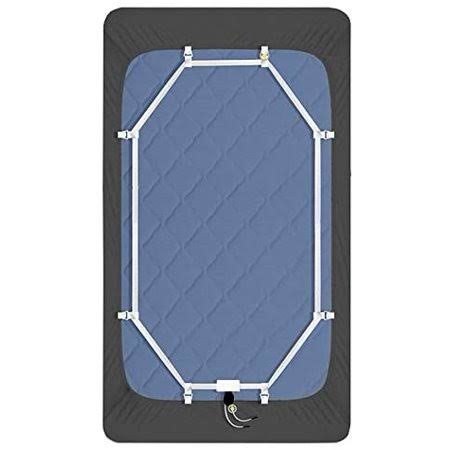 Bed Scrunchie 2 Pack Sheet Holder Straps - Heavy Duty Gripper Clips - Strengthened Parachute Cord - 360 Degree Bed Sheet Tighten